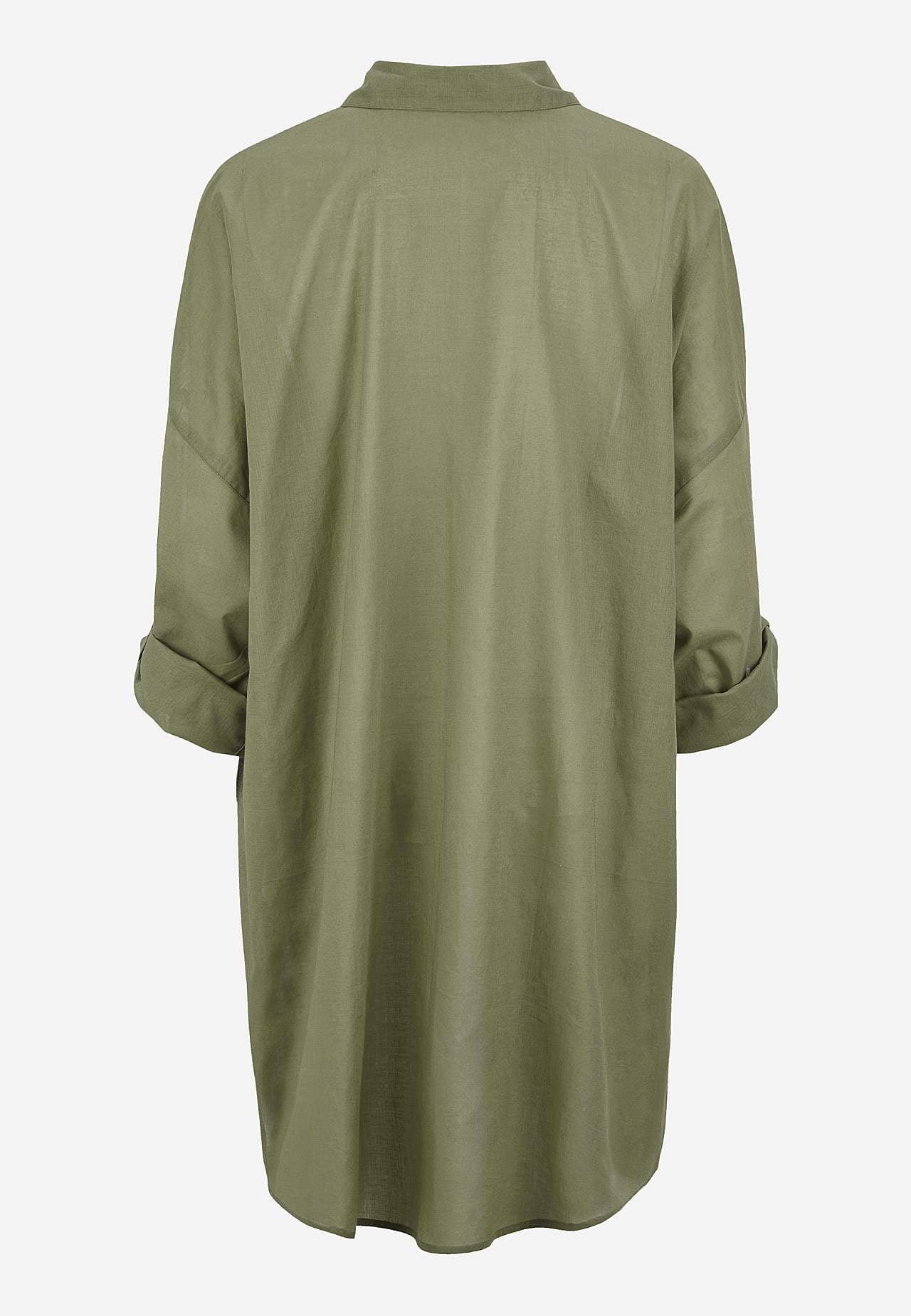 Strandshirt met opvouwbare mouwen