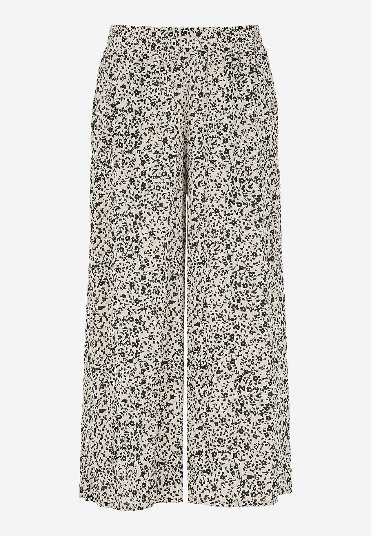 Van crèpe culotte broek Mia
