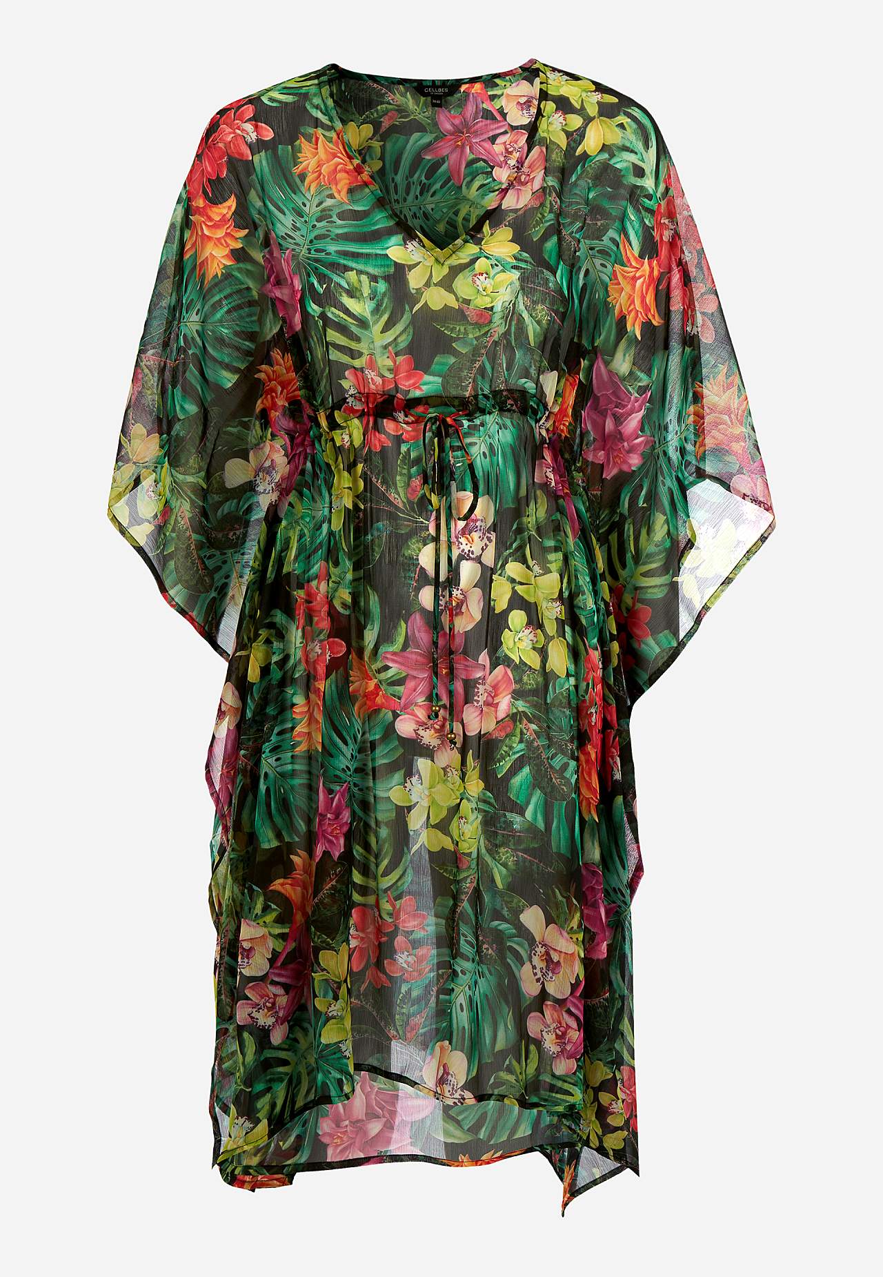Met patroon strandkaftan