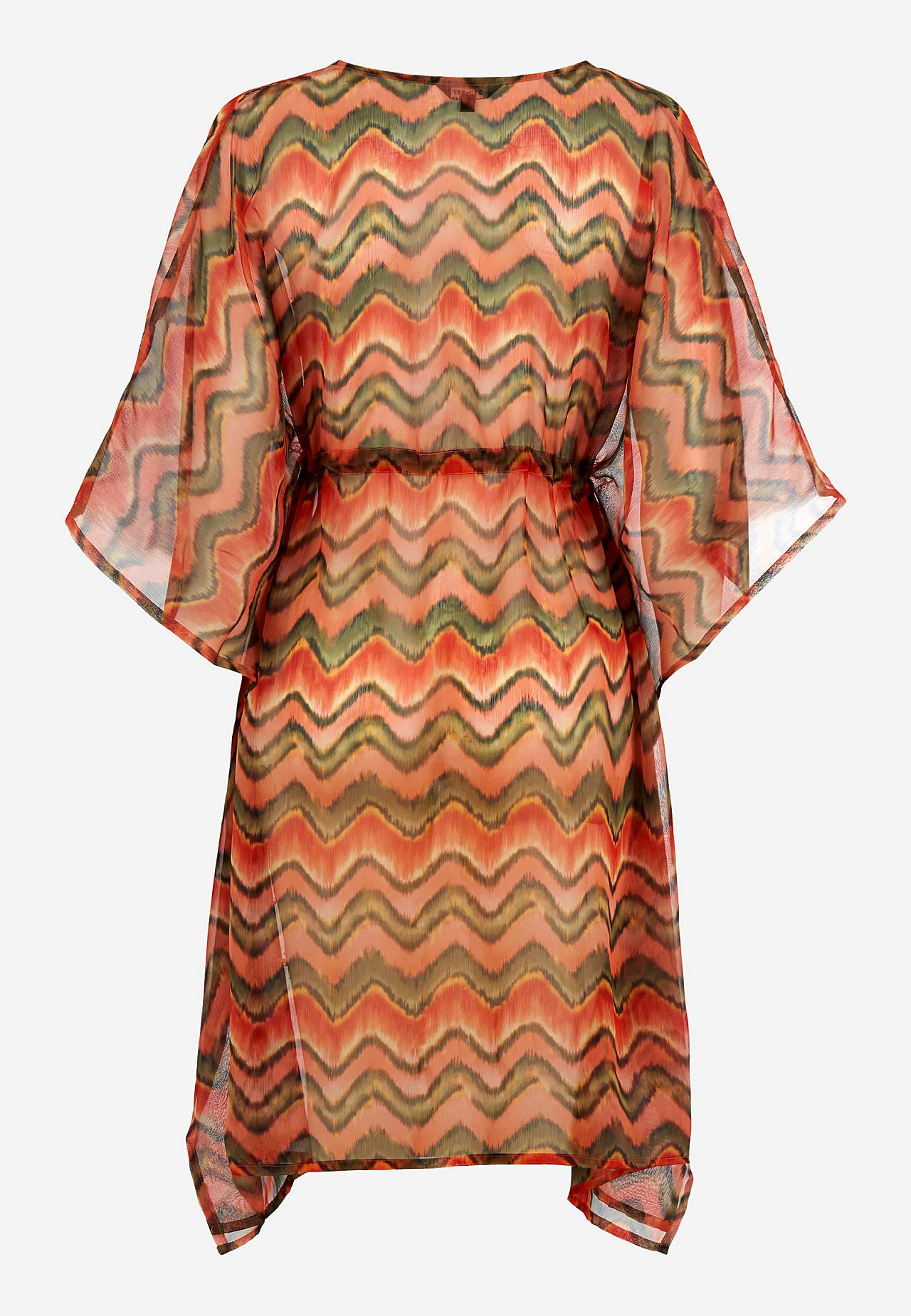 Met patroon strandkaftan