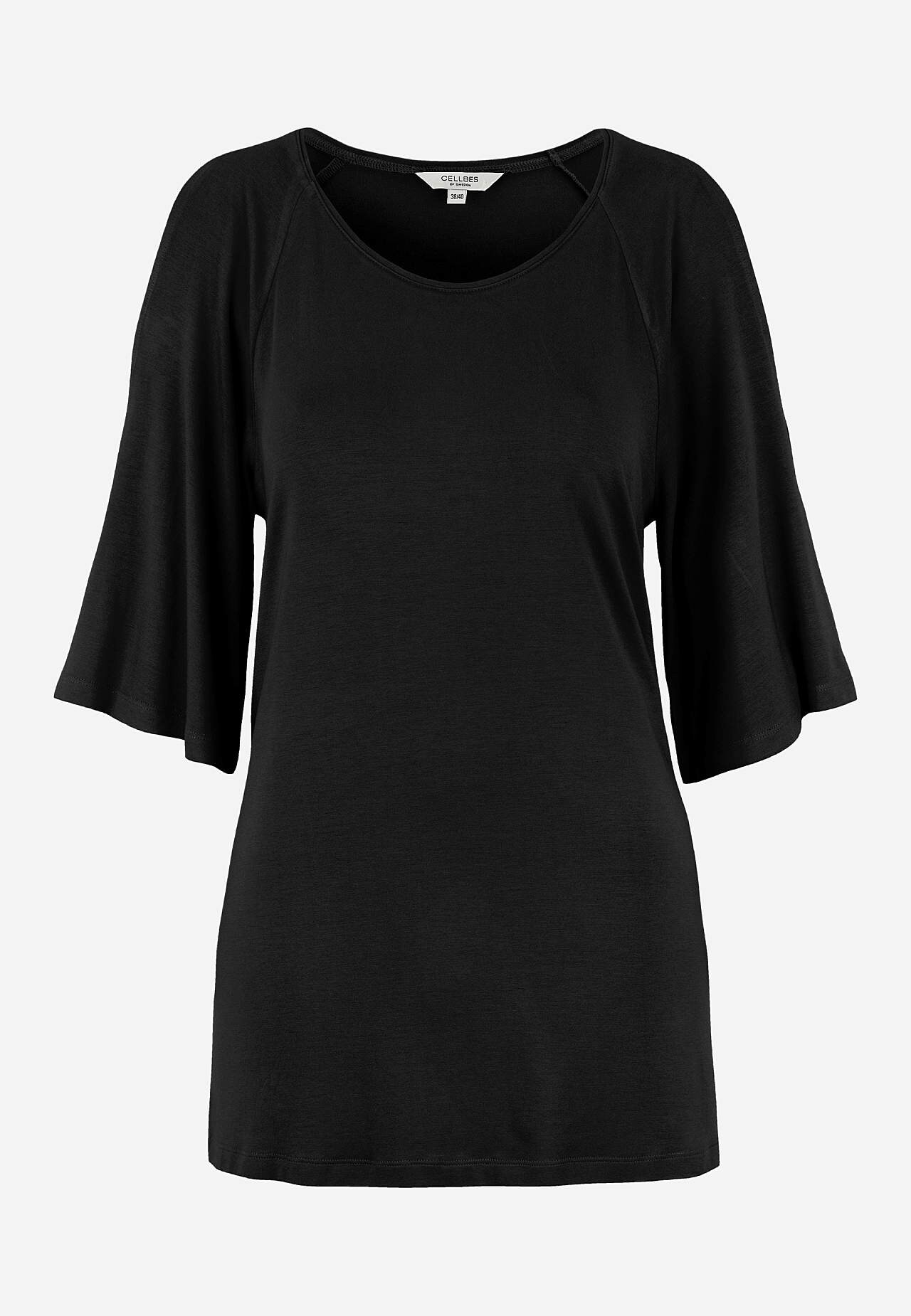 Jersey tuniek met onbedekte schouders