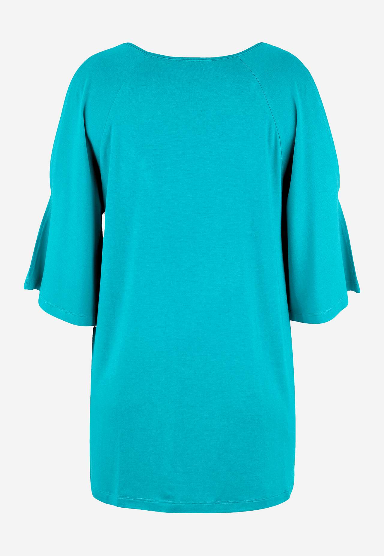 Jersey tuniek met onbedekte schouders