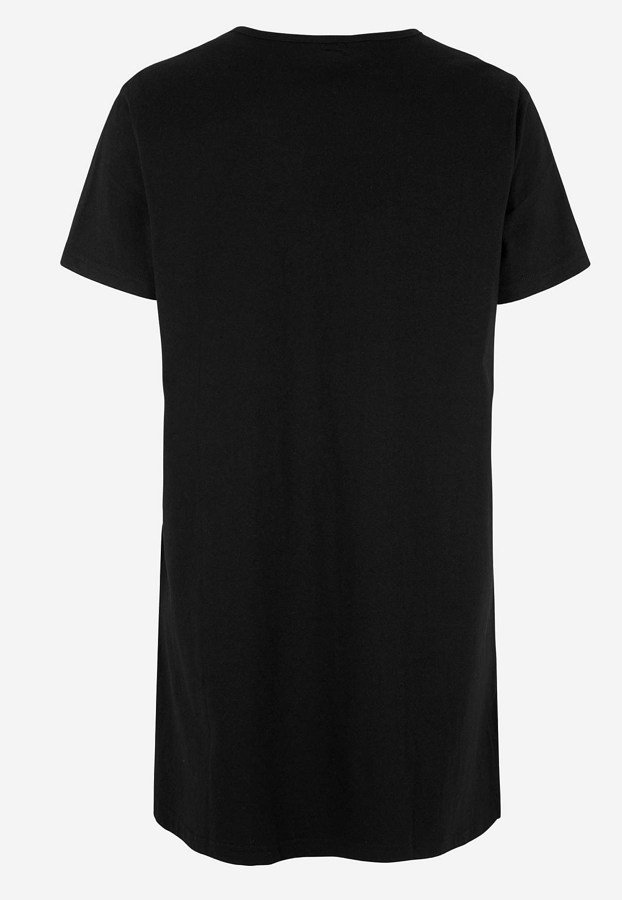Patroonvormige jersey tunieken Barbro Set van 2