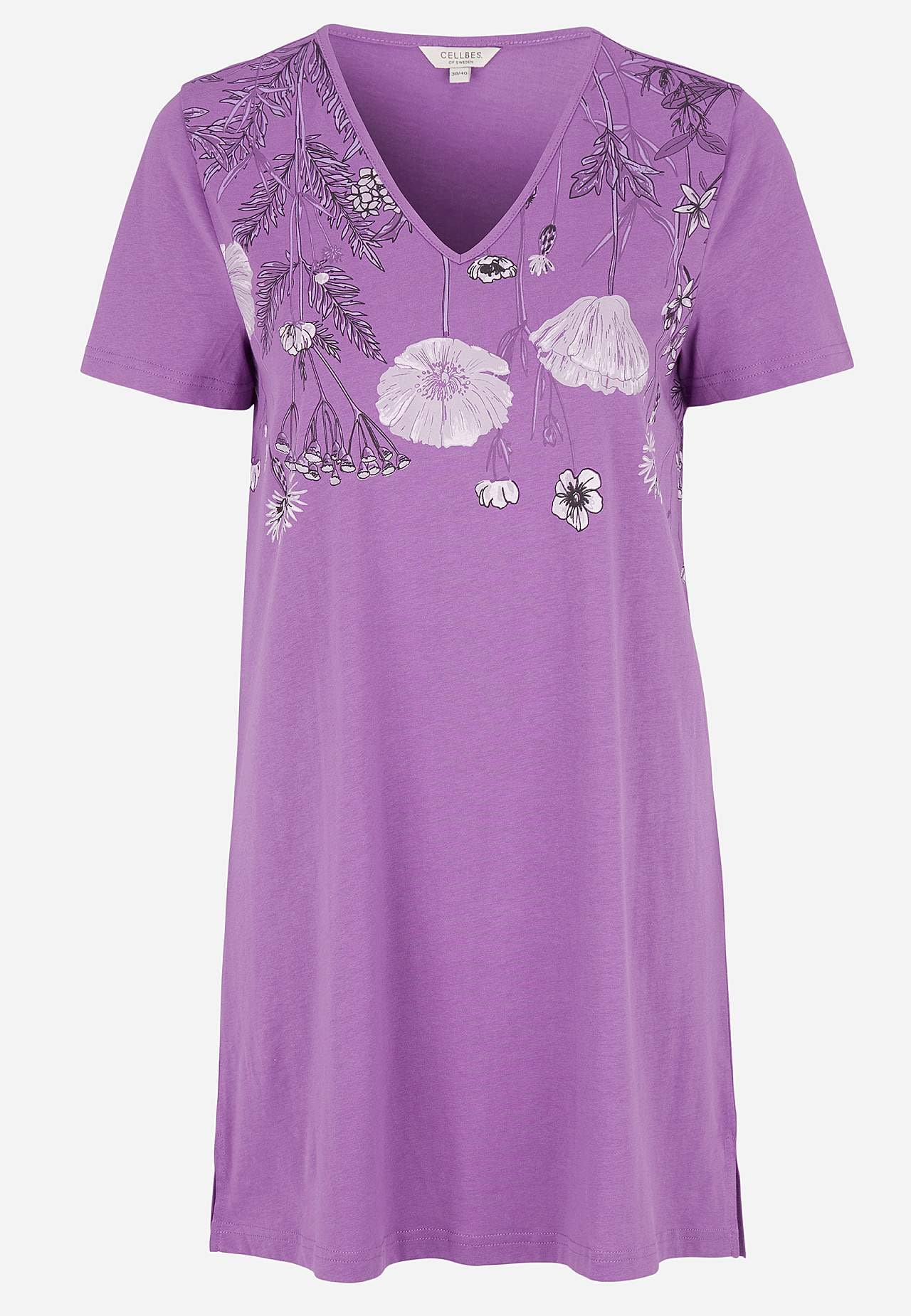 Patroonvormige jersey tunieken Barbro Set van 2