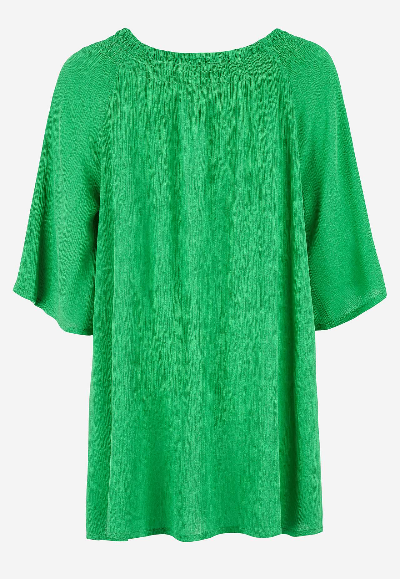 Tuniek van viscose-crêpe