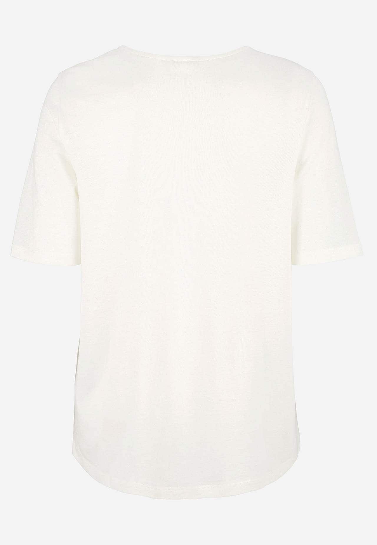 Jersey-topje met korte mouwen