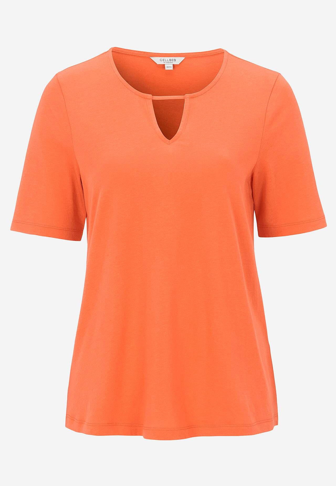 Jersey-topje met korte mouwen