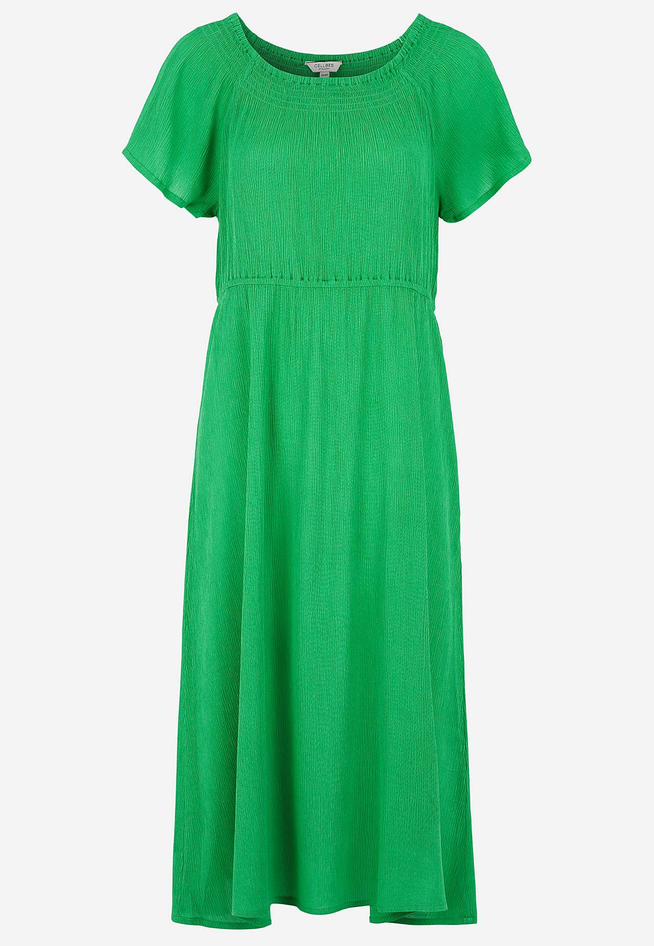 Jurk van viscose-crêpe Ally