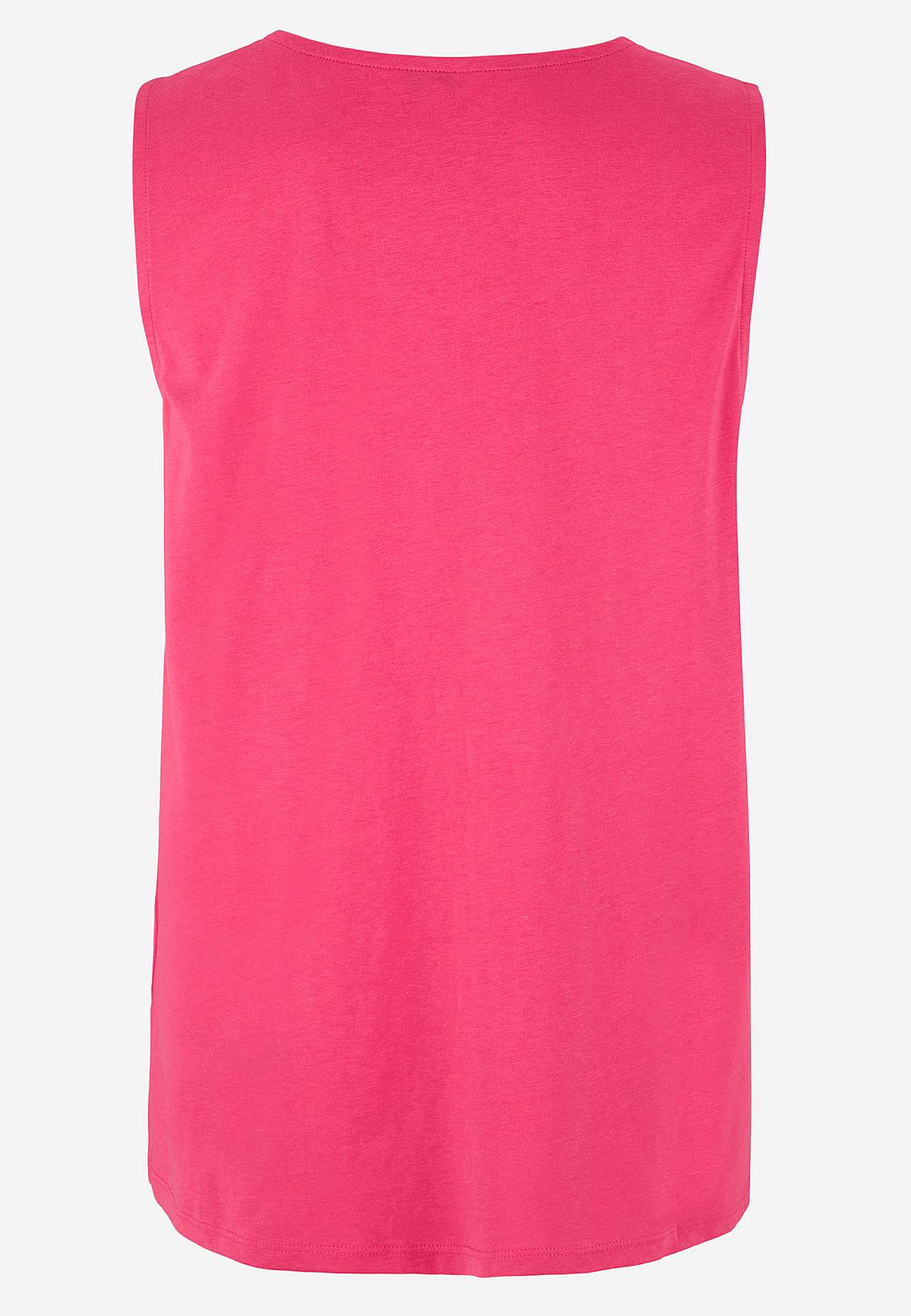 Tanktop met decoratieve plooien