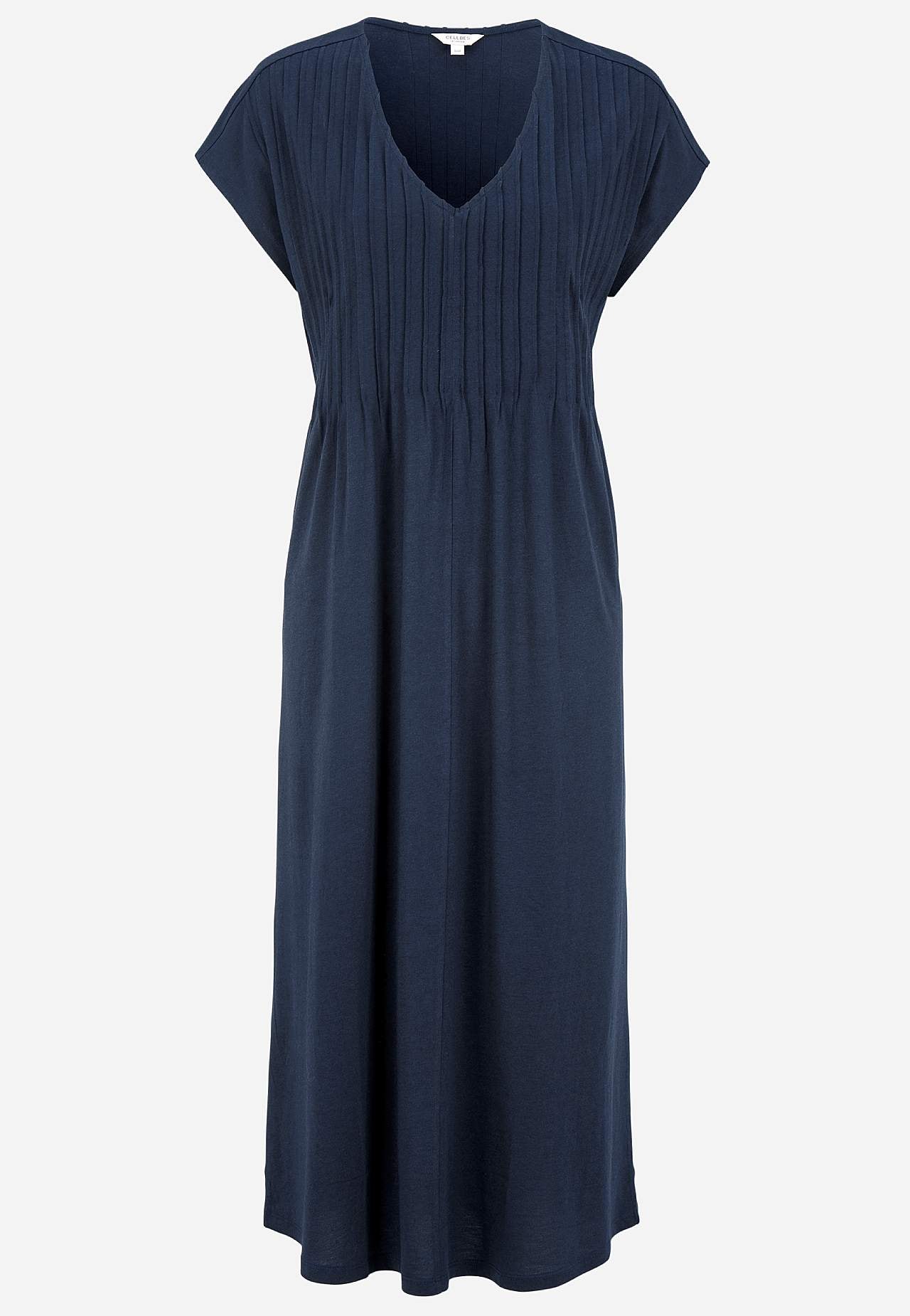 Kaftanjurk van tricot