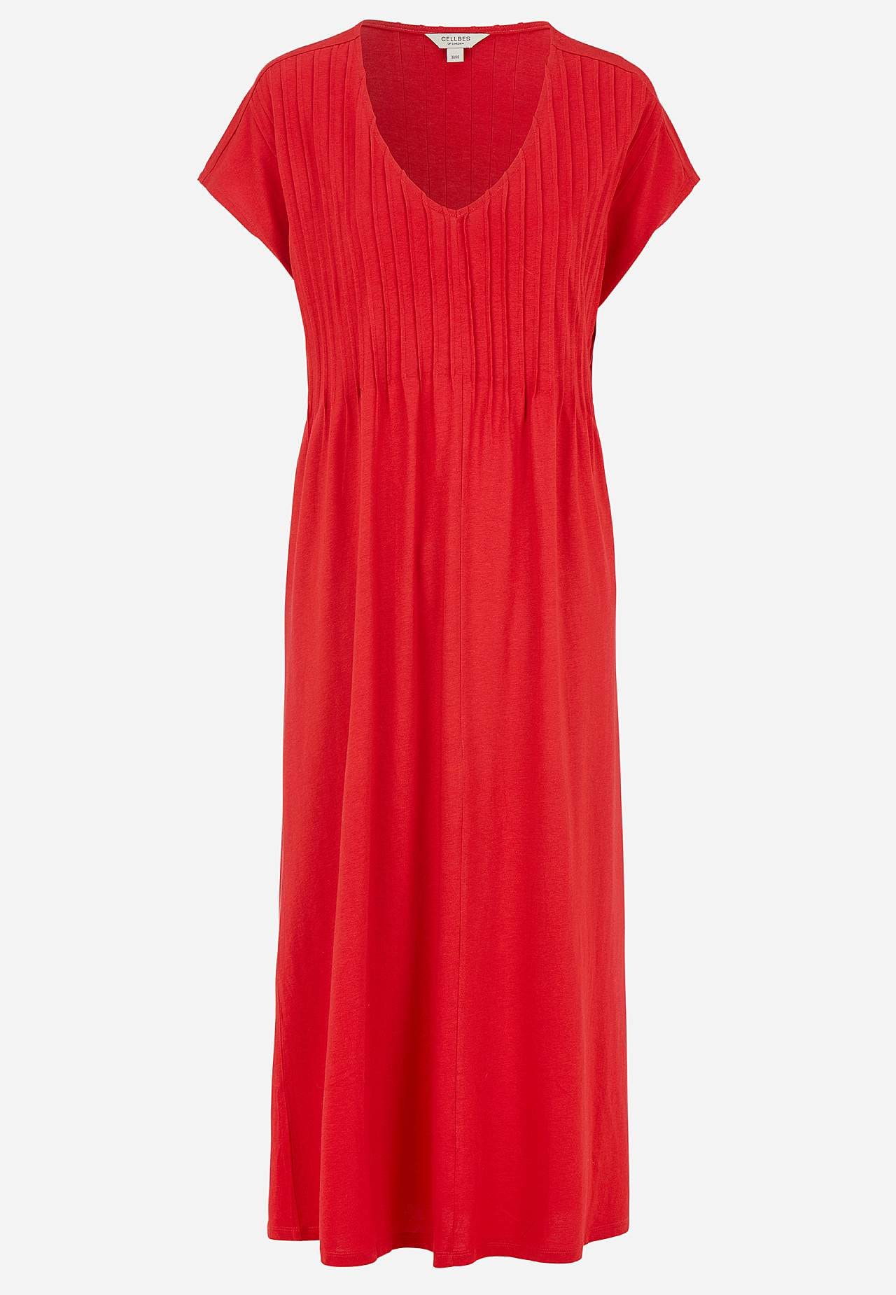 Kaftanjurk van tricot