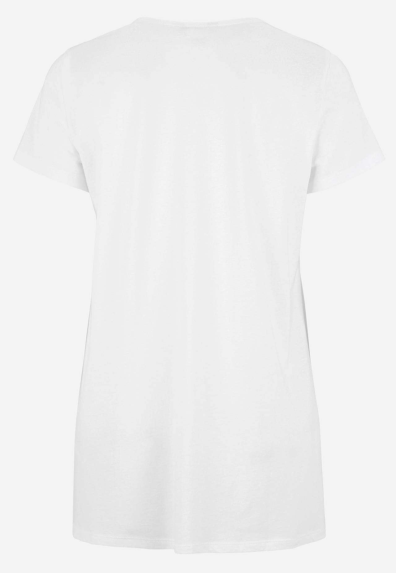 Jersey tuniek met korte mouwen