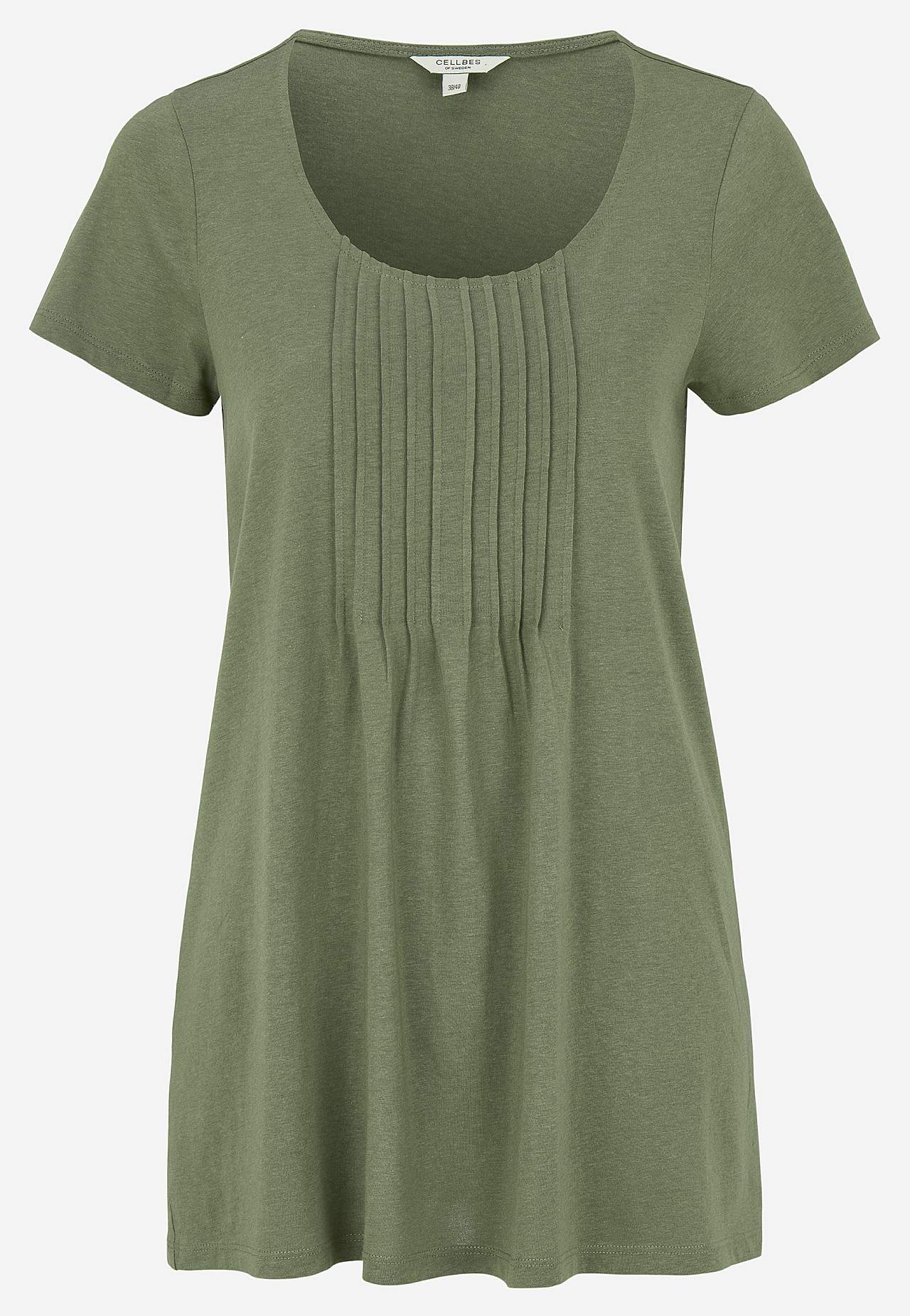 Jersey tuniek met korte mouwen