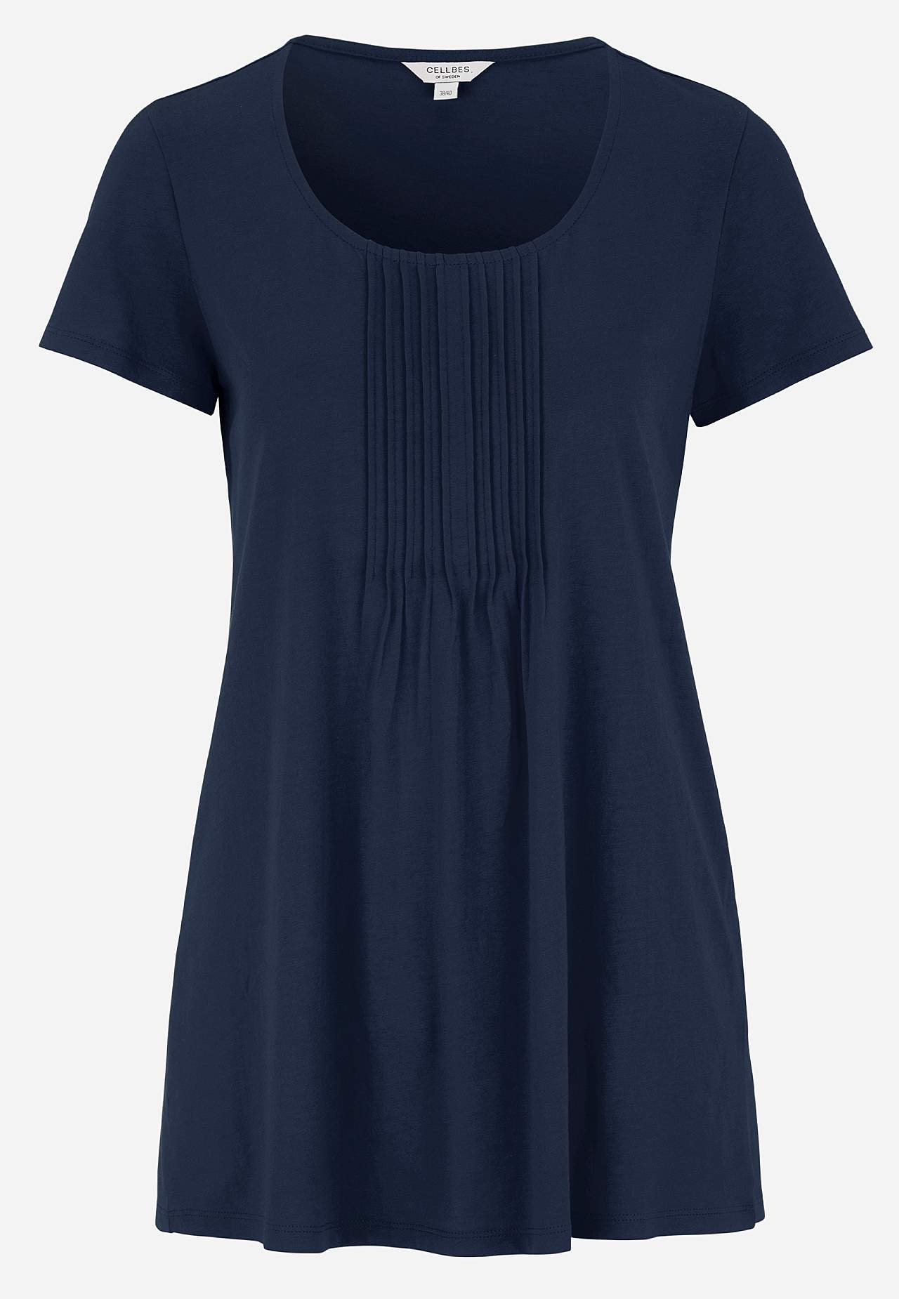 Jersey tuniek met korte mouwen
