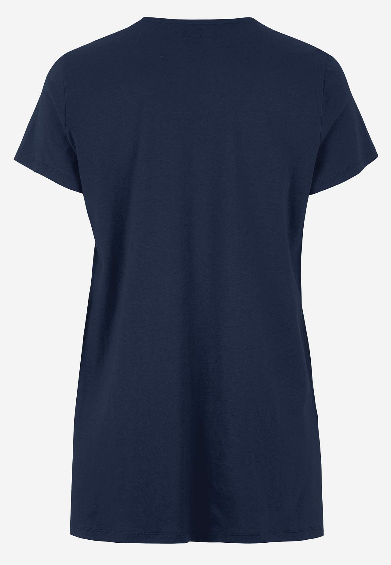 Jersey tuniek met korte mouwen