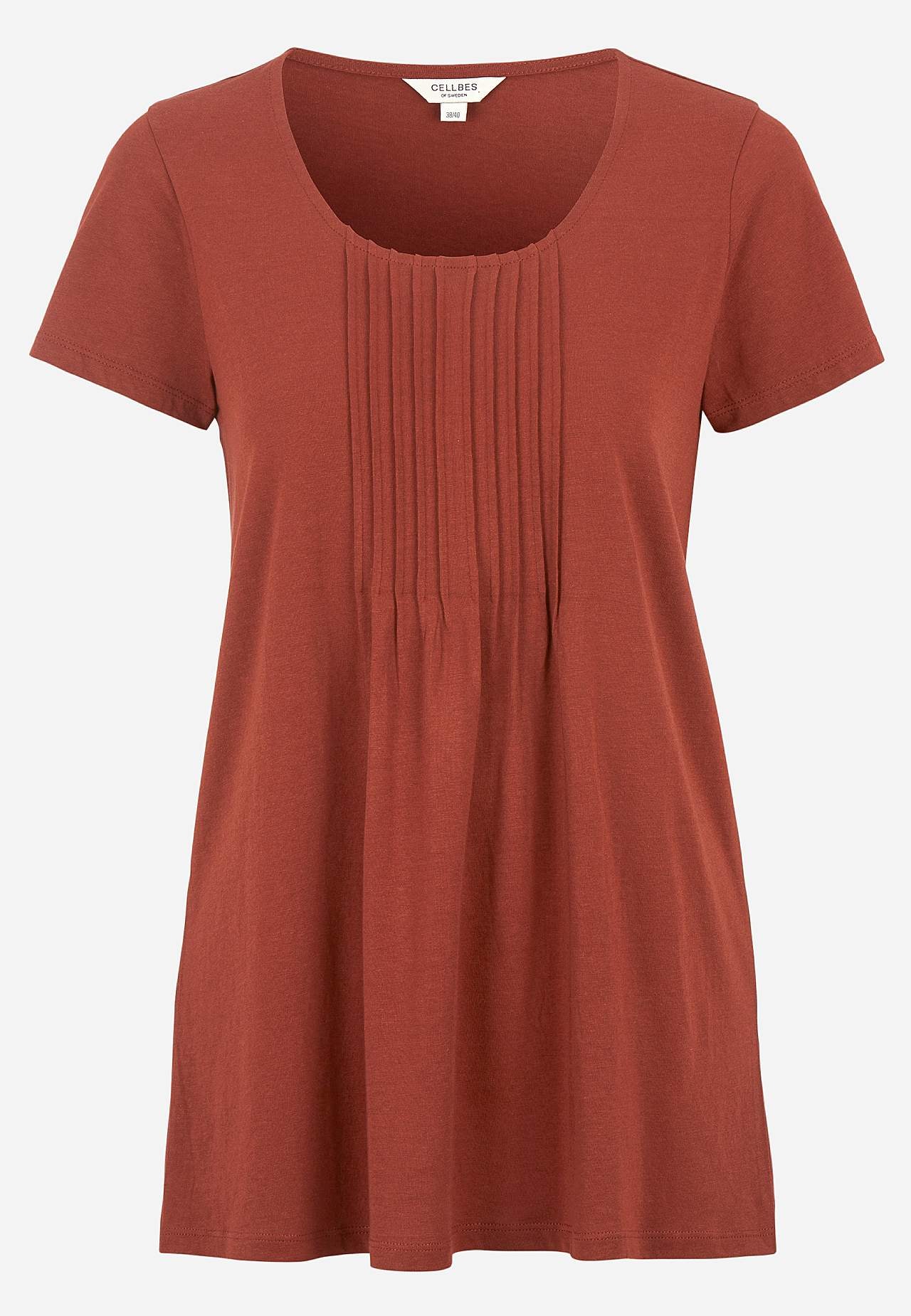 Jersey tuniek met korte mouwen