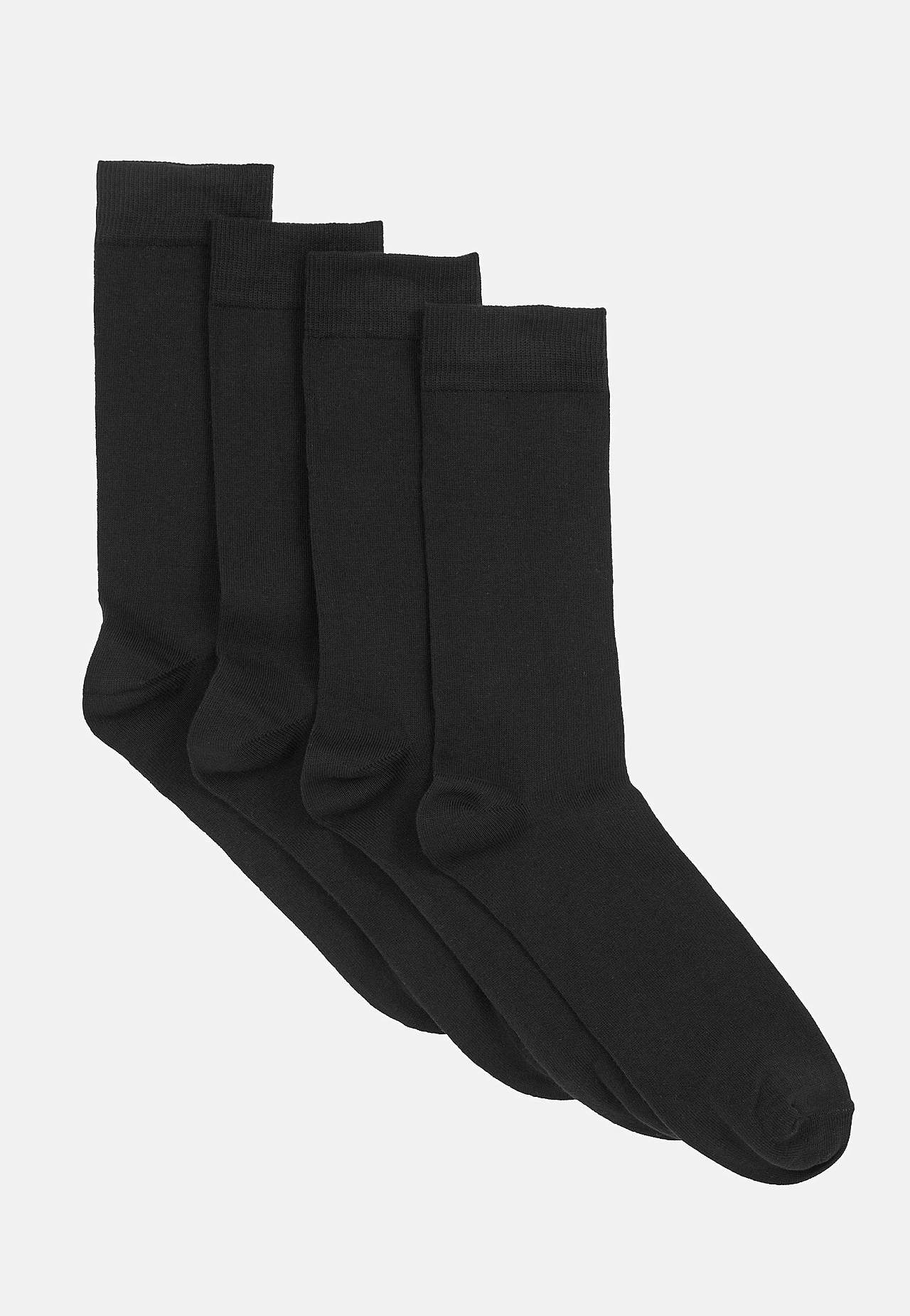 Herensokken van katoenmix Sandor Set van 4