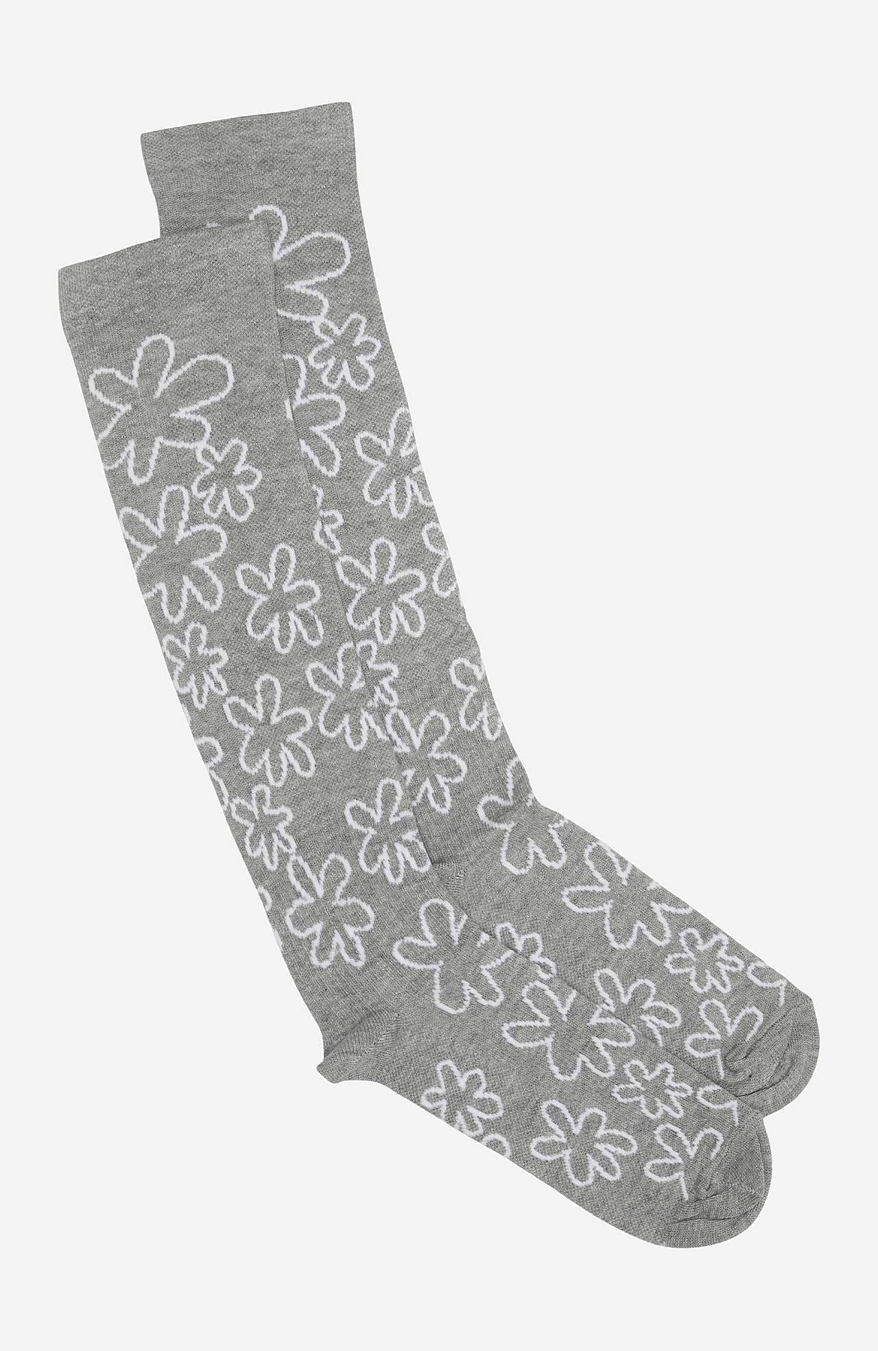 Steunkous van katoenmix