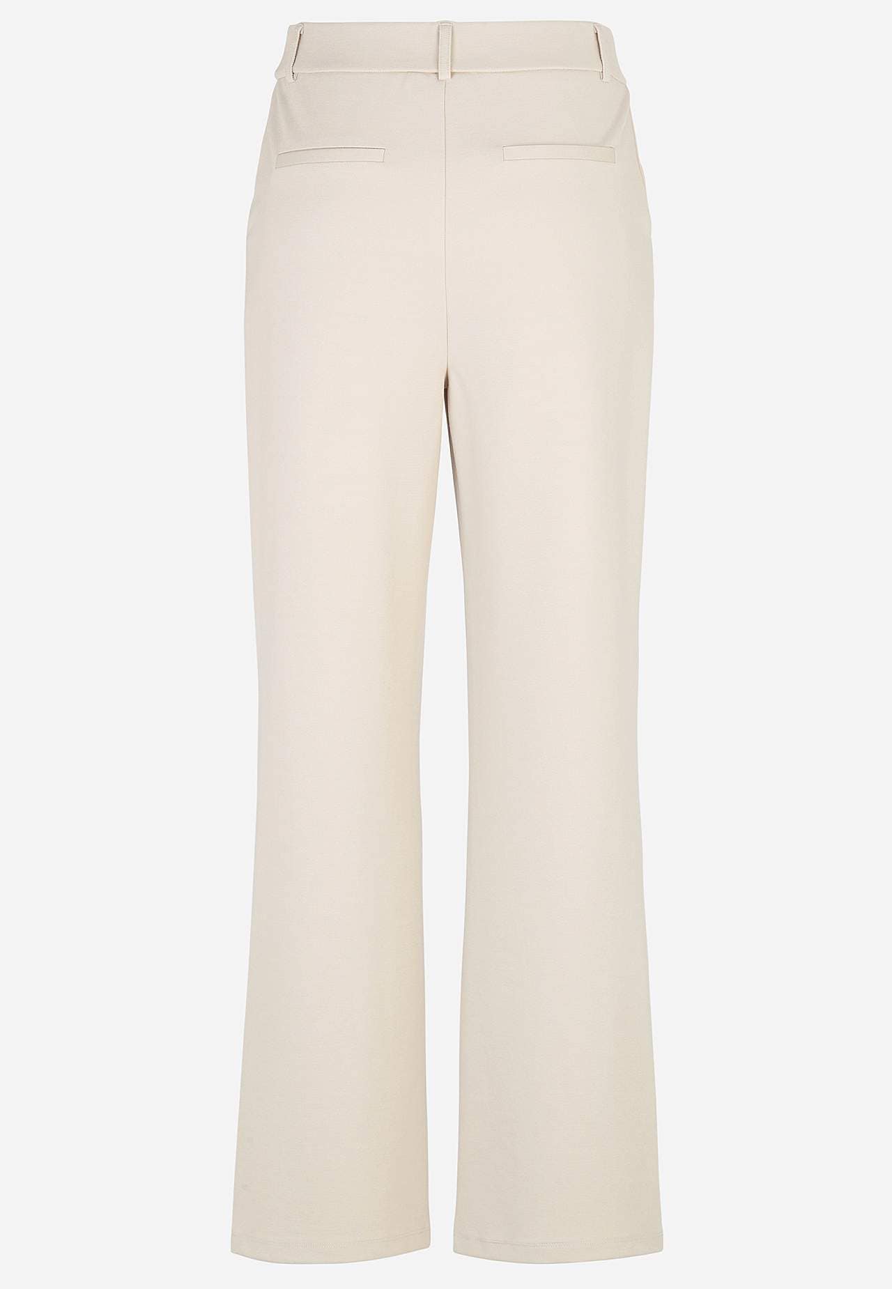 Wijde jersey broeken met zakken Lisa