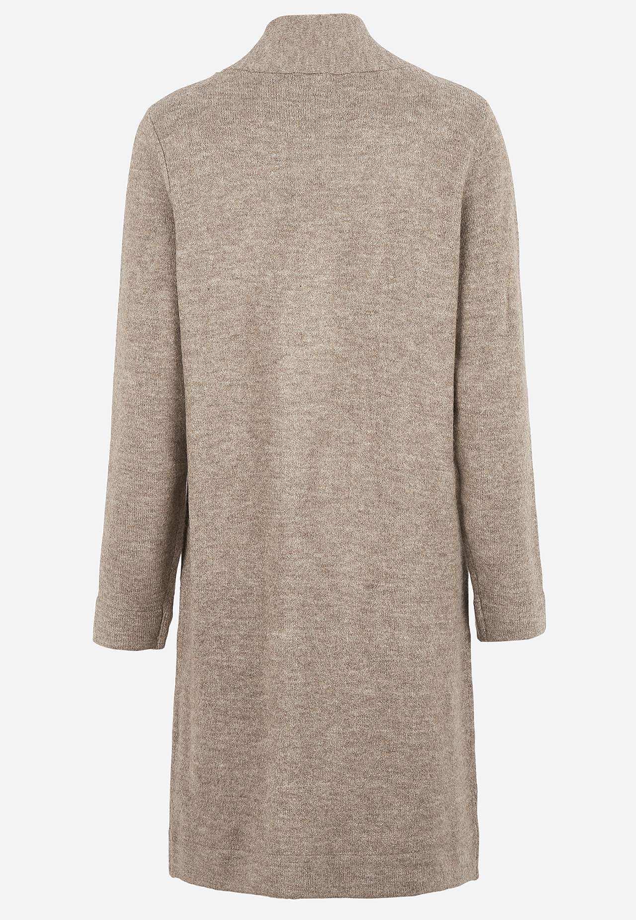Gebreide tuniek met gedraaid detail