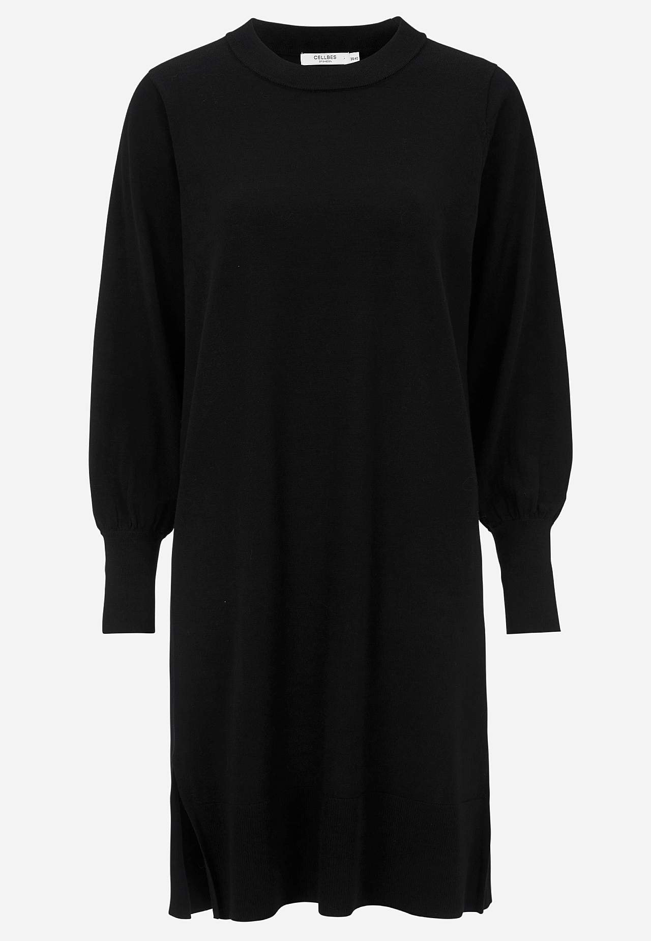 Gebreide Premium jurk van merino wol