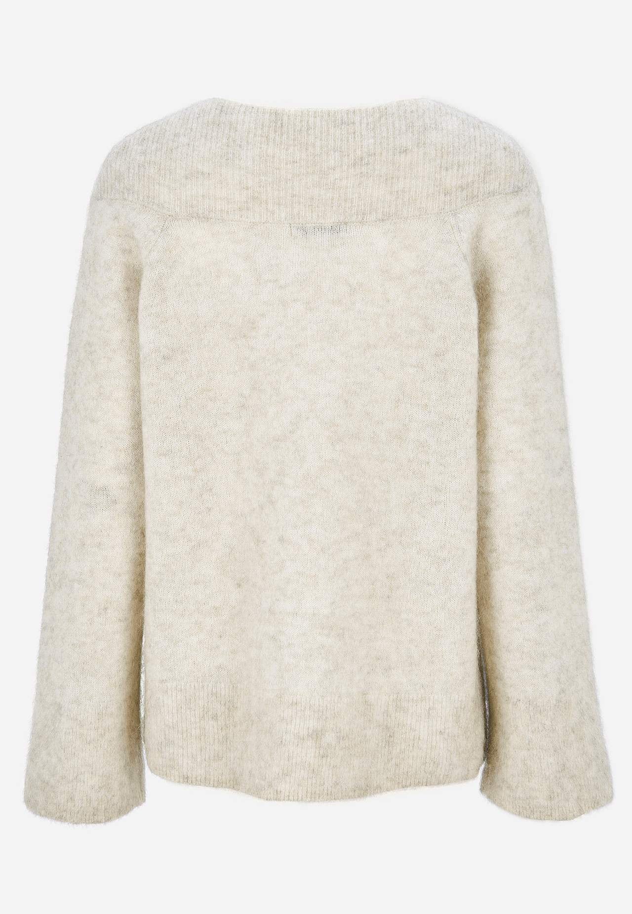 Trui Premium van mohair- en wolmix