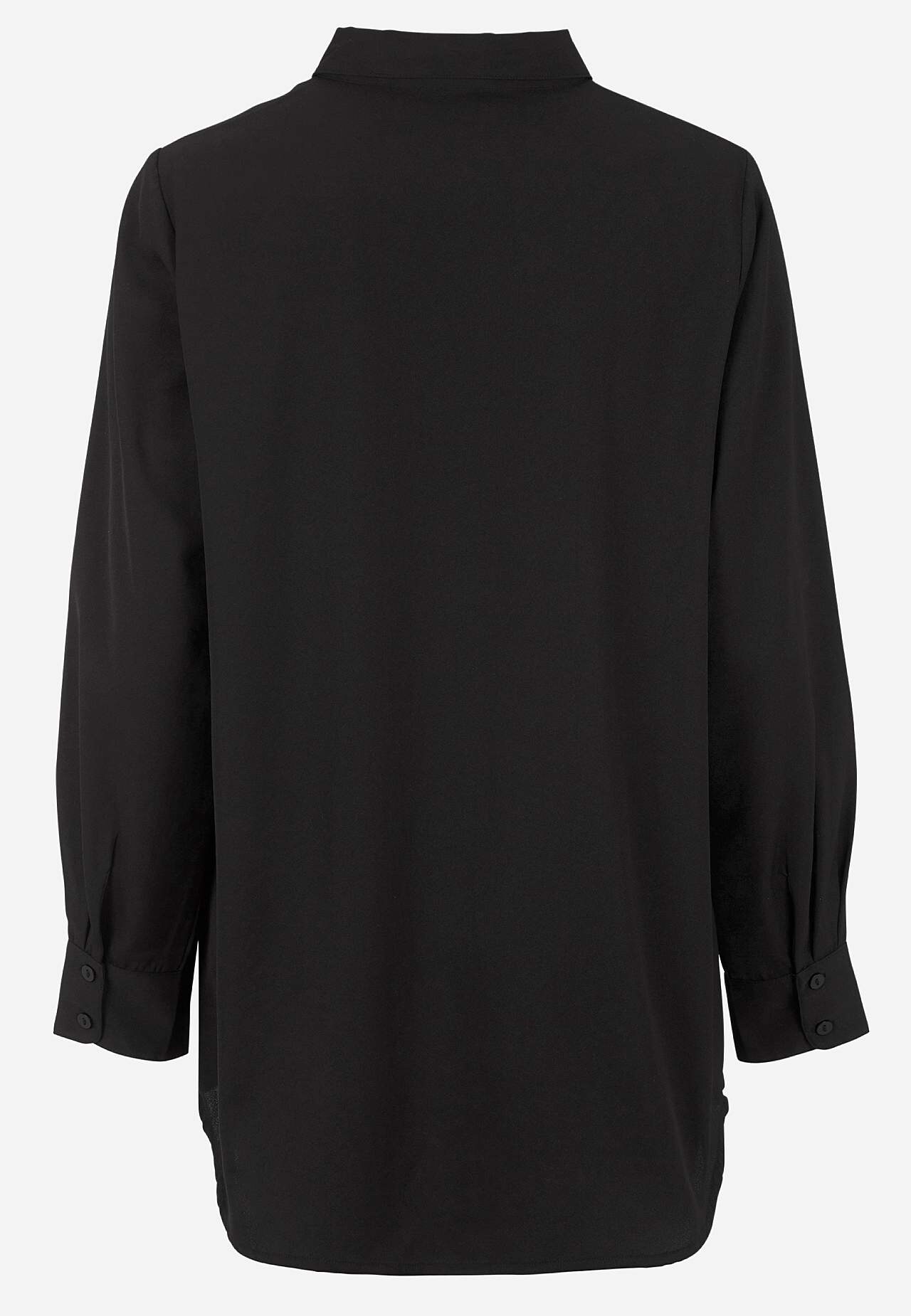 Gevlochten lang shirt