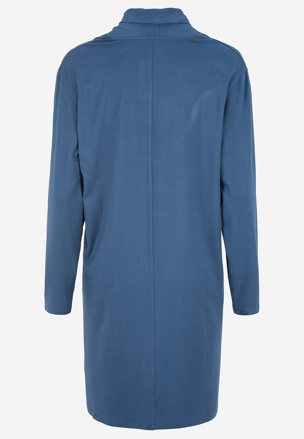 Lange cardigan van tricot