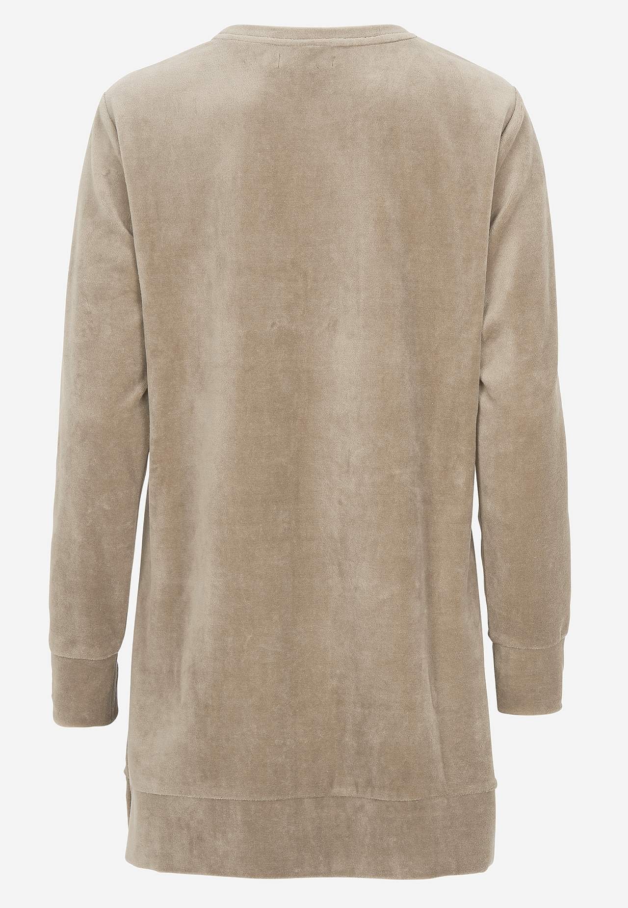 Lange fluwelen tuniek