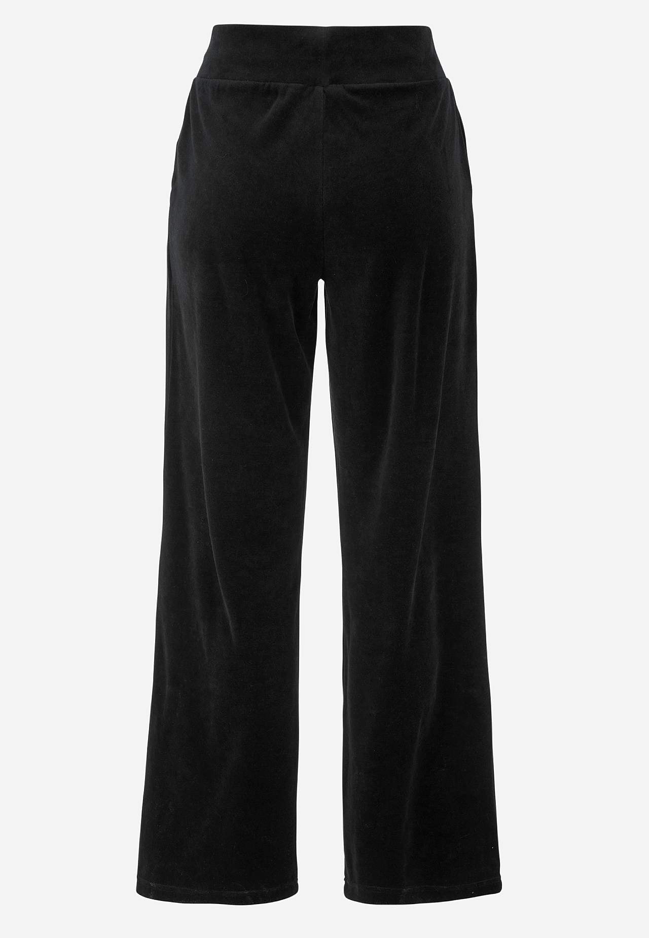 Wijde fluwelen broek Wilma