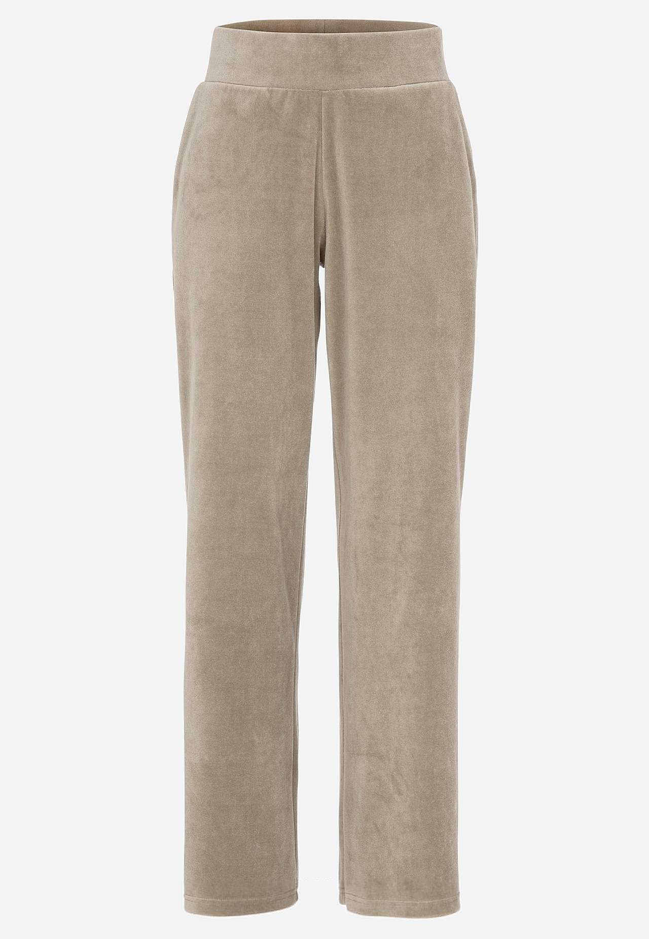 Wijde fluwelen broek