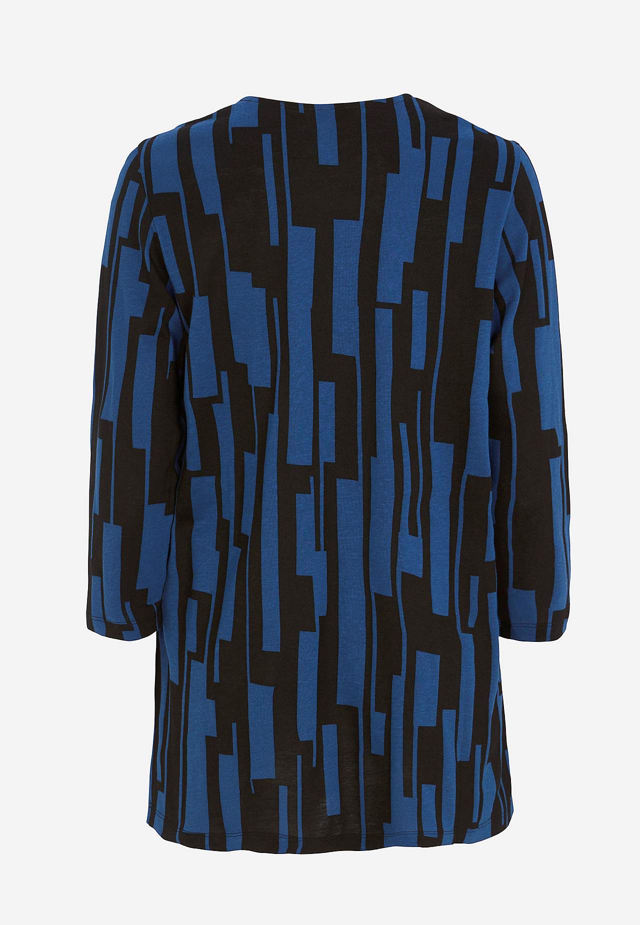 Met patroon jersey tuniek
