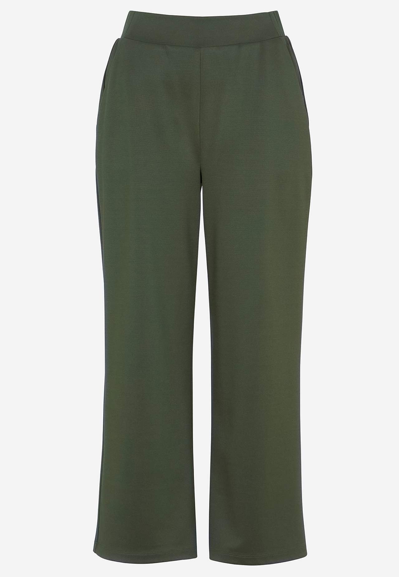 Jersey broek met enkel lengte