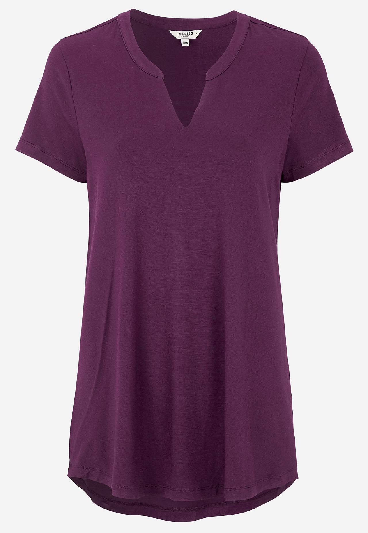 Jersey tuniek met korte mouw
