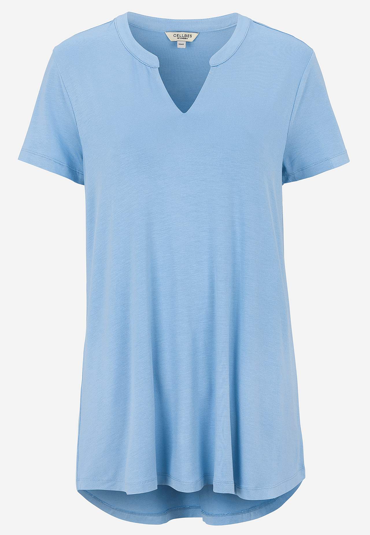 Jersey tuniek met korte mouw