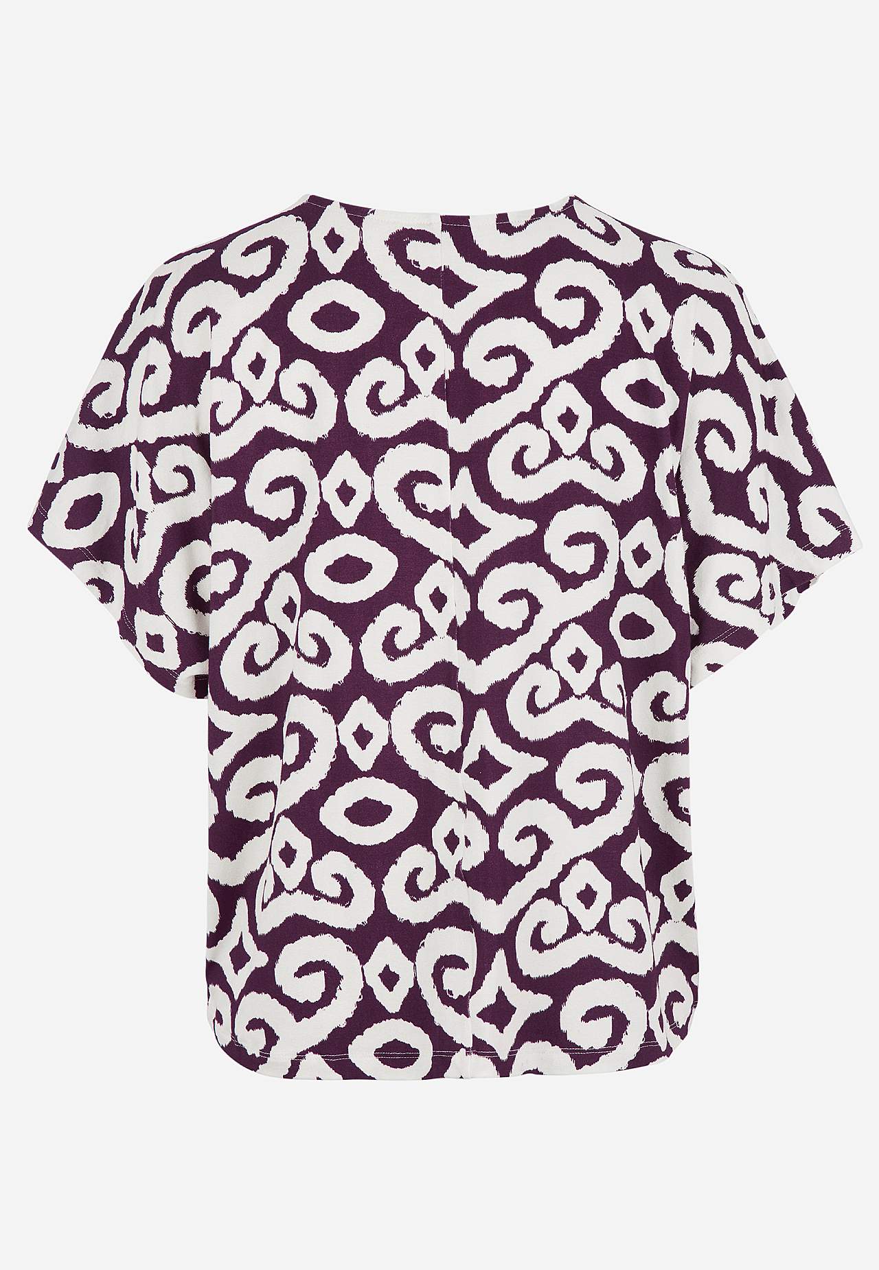 Jersey-topje met korte mouwen