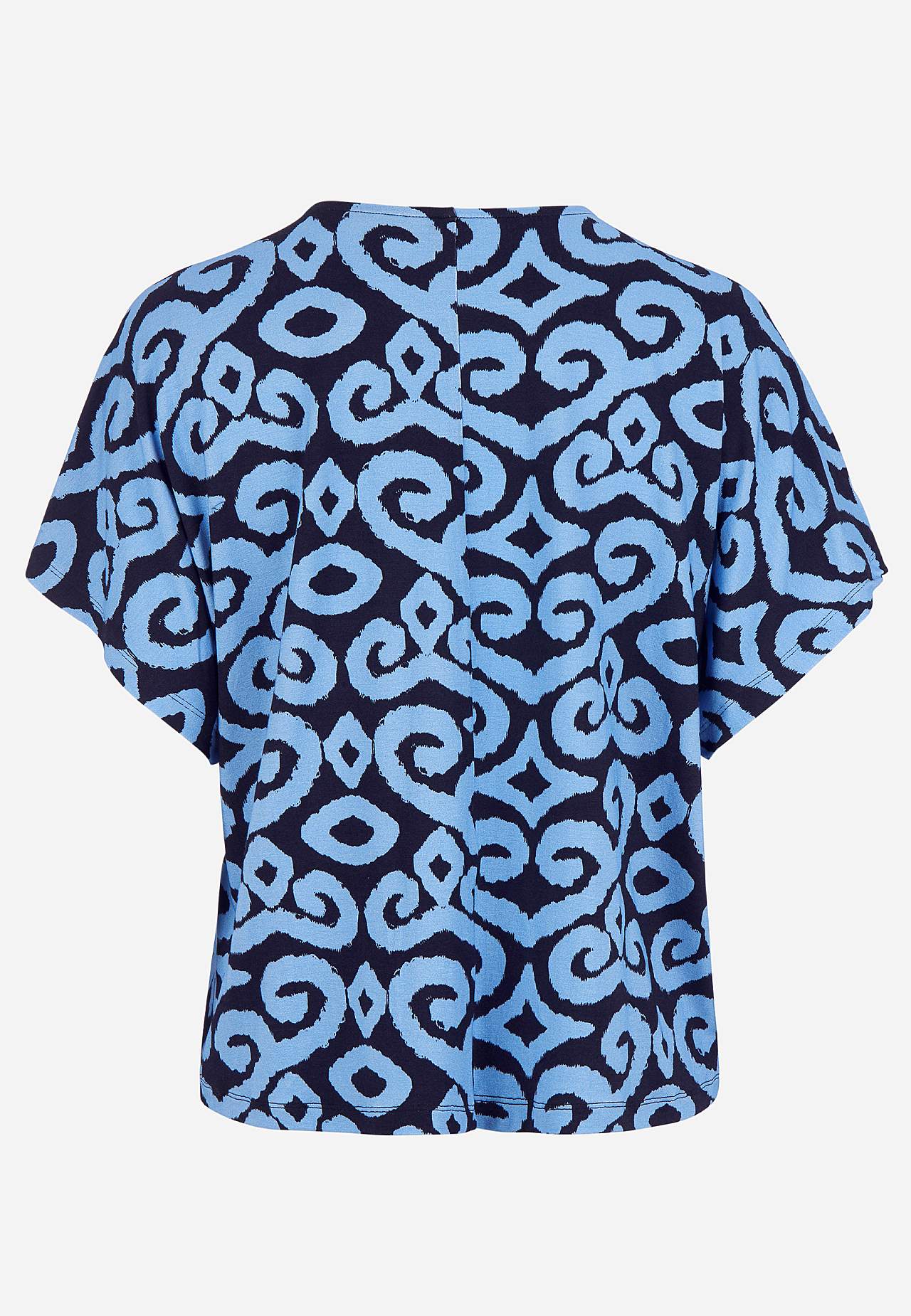 Jersey-topje met korte mouwen