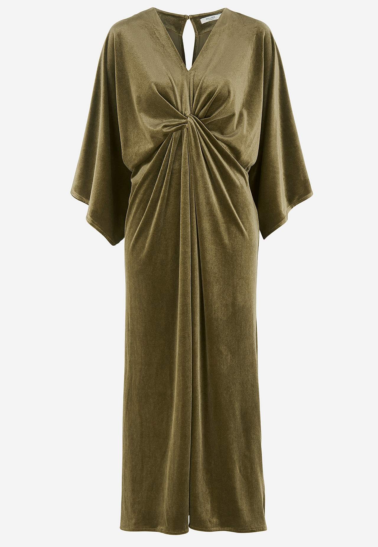 Elegante kaftanjurk van velours