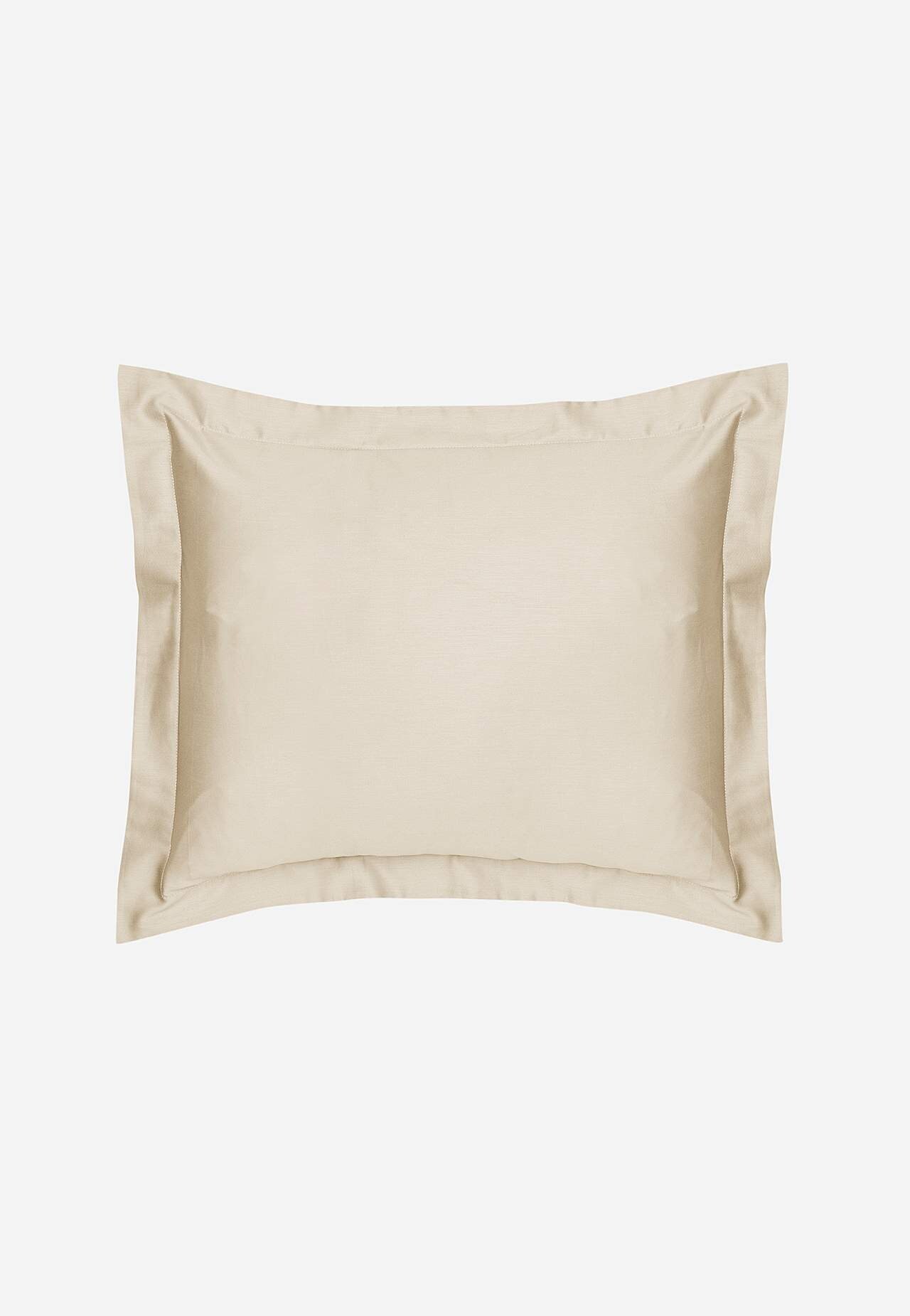 Kussensloop van satijn met vleugel Organisch katoen Set van 2