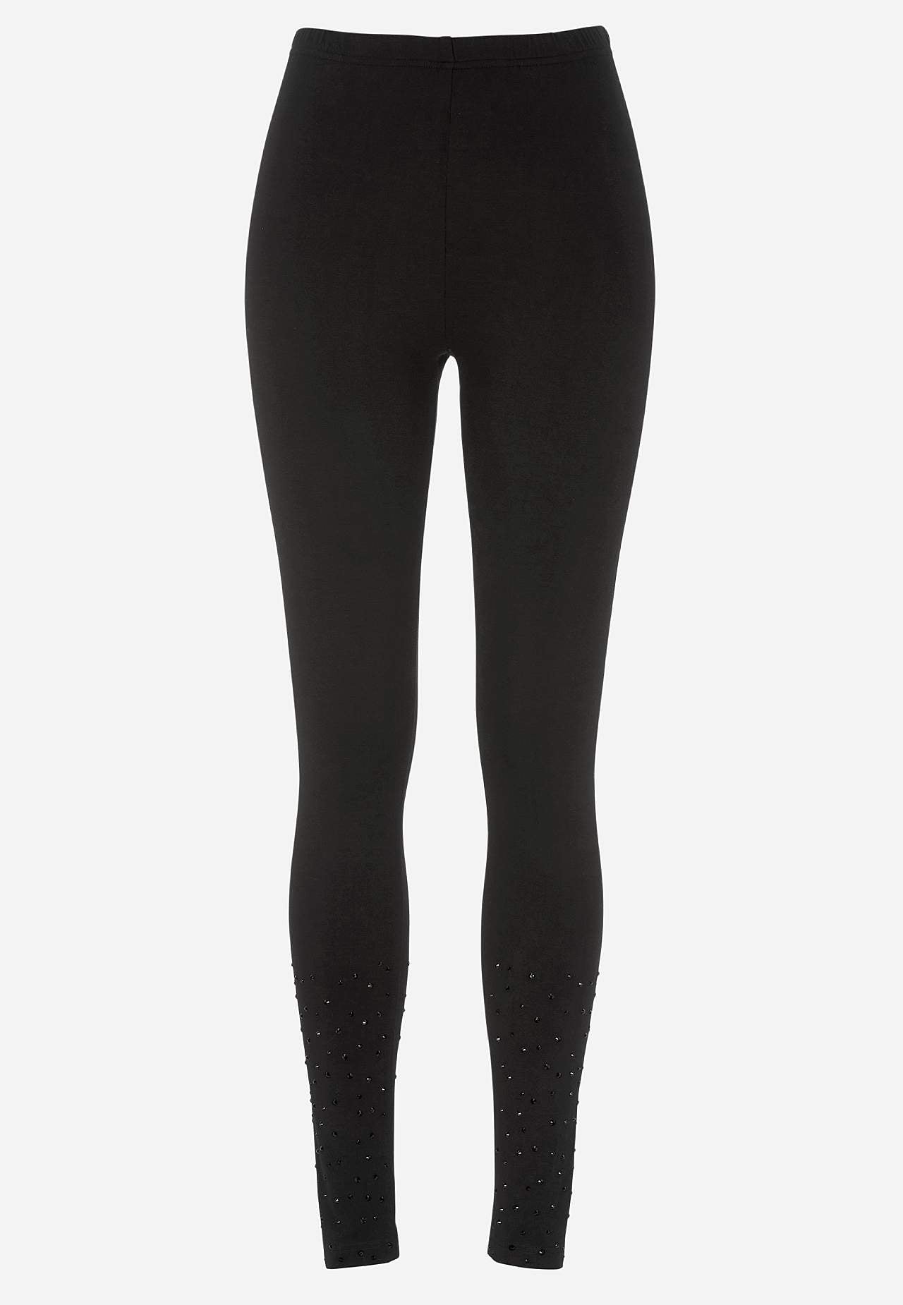 Legging met glitter details