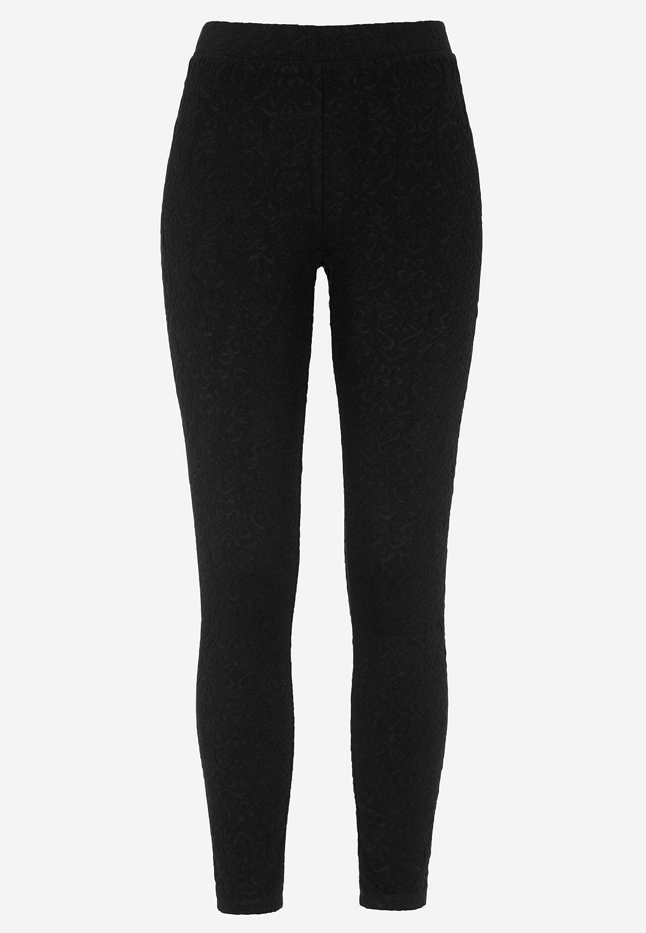 Legging met structureel motief