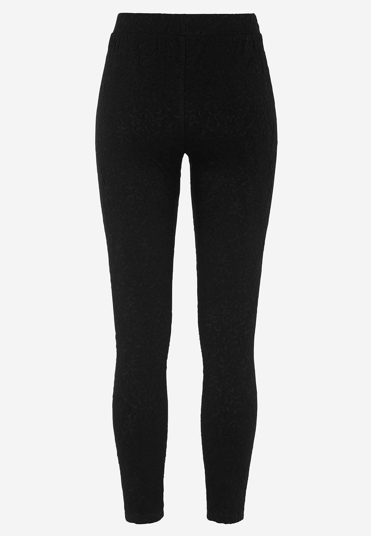 Legging met structureel motief