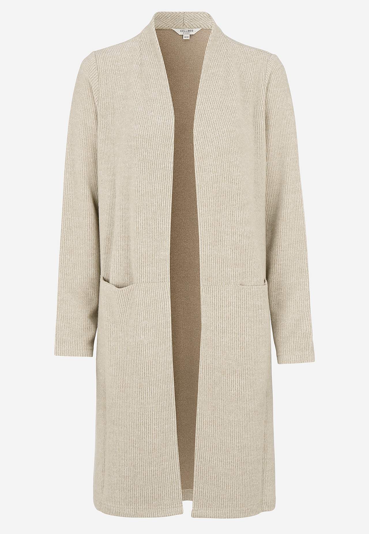 Super zachte cardigan met zakken