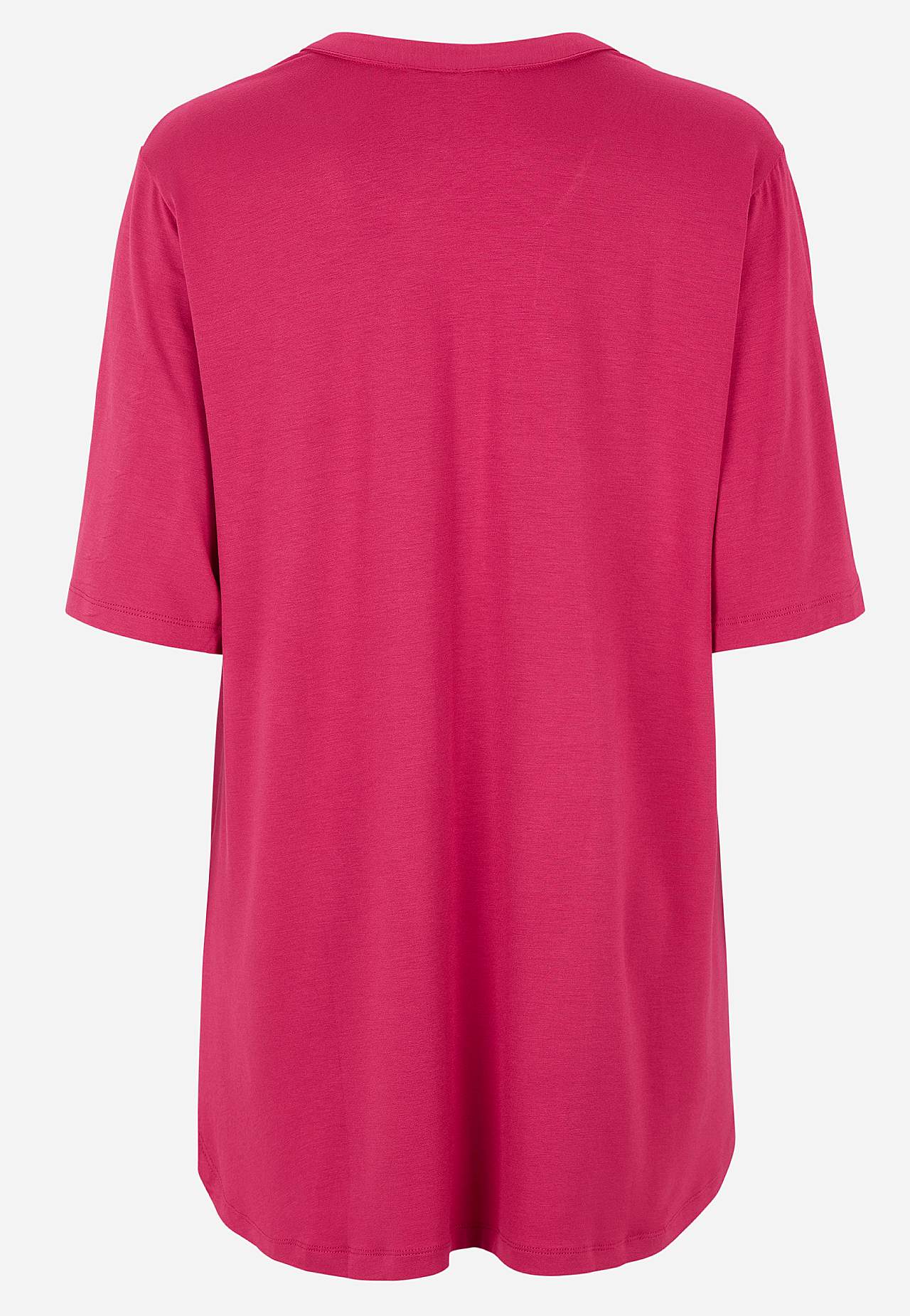 Jersey tuniek met een v-hals
