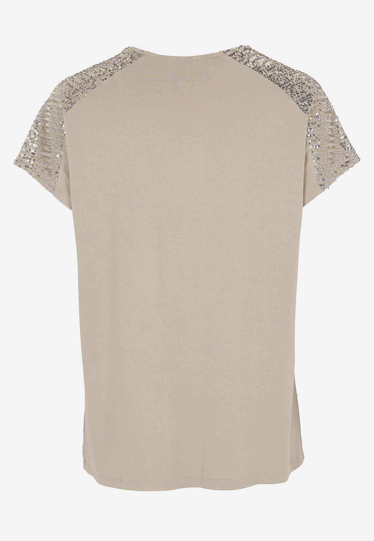 Luxe topje met pailletten