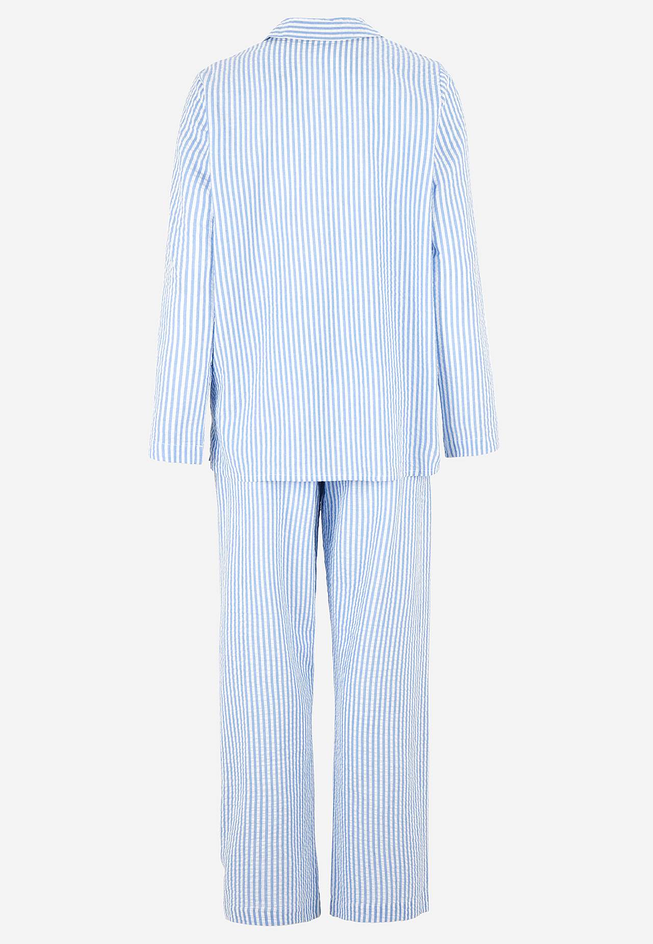 Pyjama van seersucker