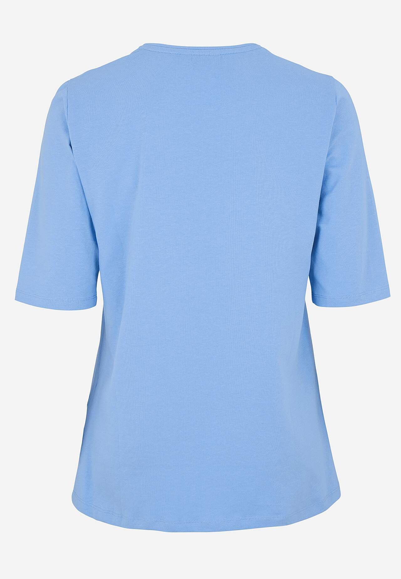 Jersey-topje met inrimpeling