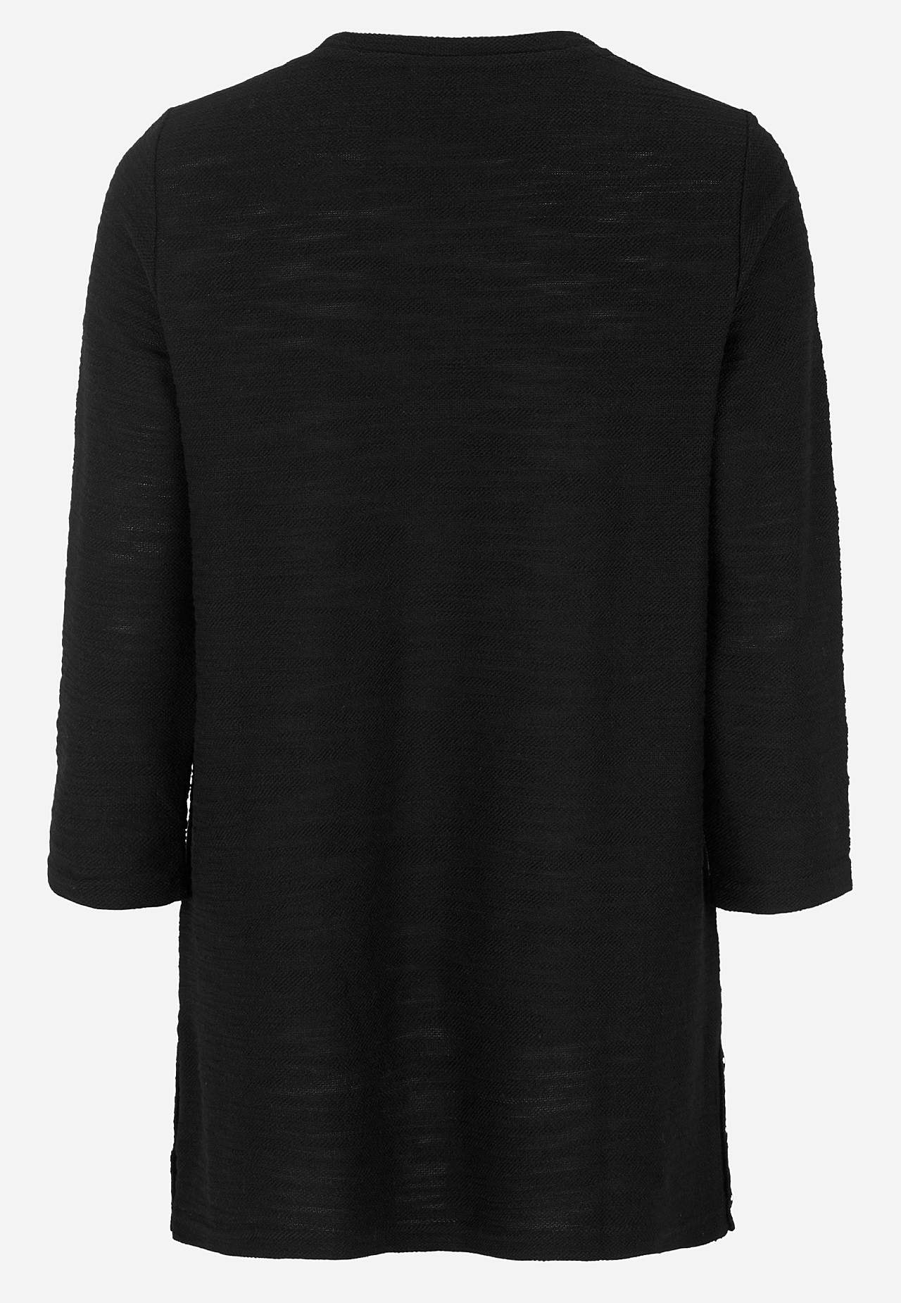 Jersey tuniek met structuur