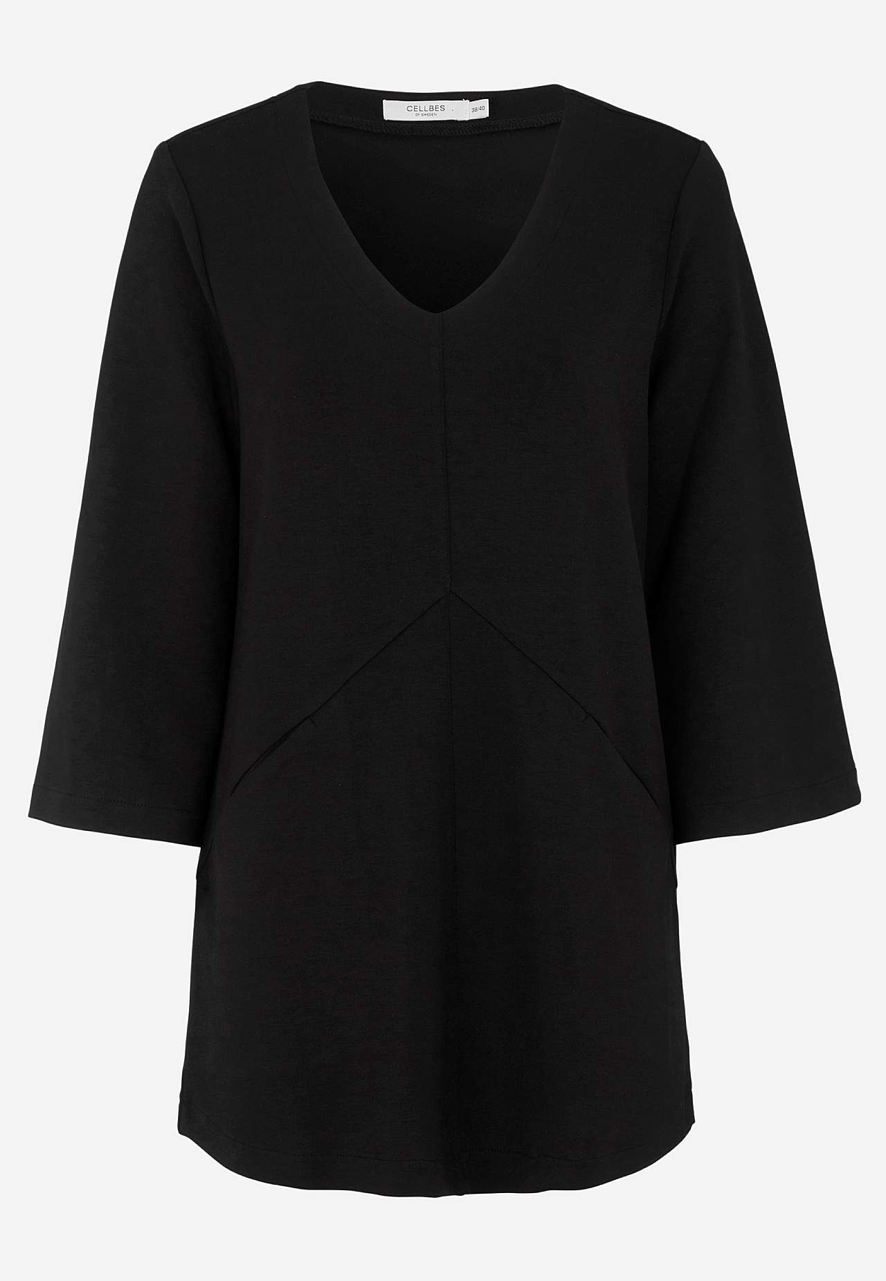 Super zachte jersey tuniek met zakken