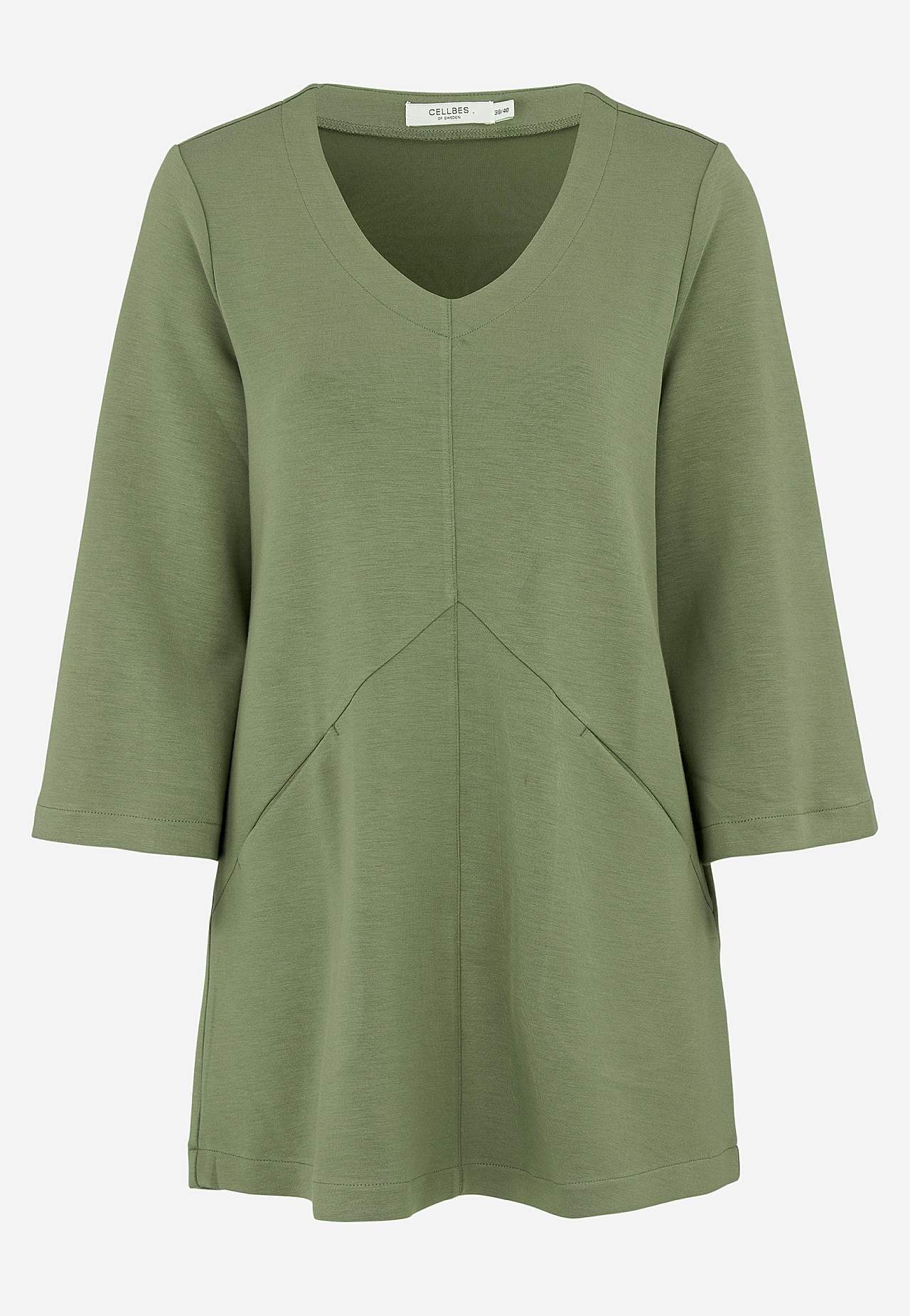 Super zachte jersey tuniek met zakken